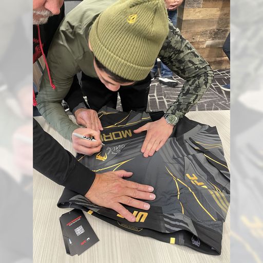 Brandon Moreno Signed UFC Champion Long-Fit Fight Shorts