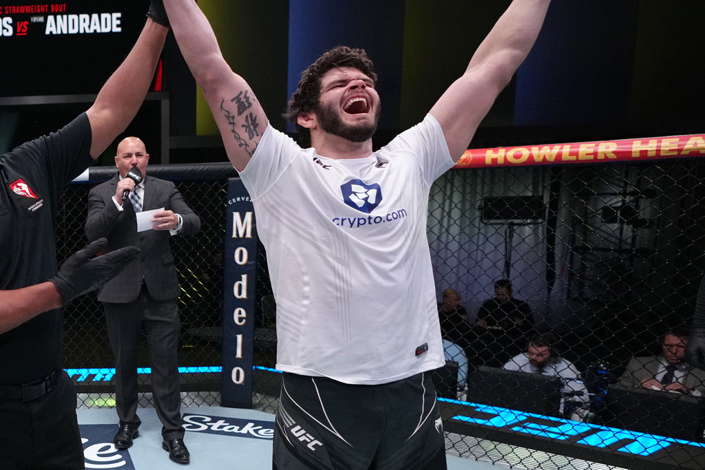 Philipe Lins Signed 1-of-1 Fight Issued Jersey UFC Fight Night: Lemos vs Andrade