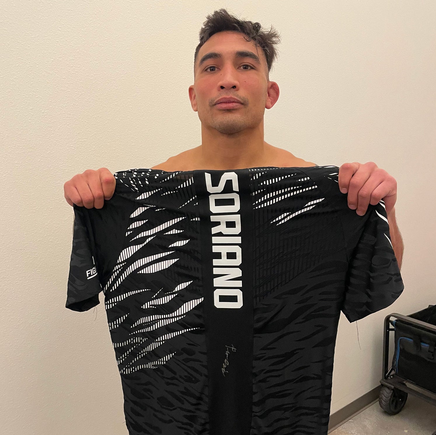 Punahele Soriano Signed 1-of-1 Fight Issued Jersey UFC Fight Night: Dern vs Ribas