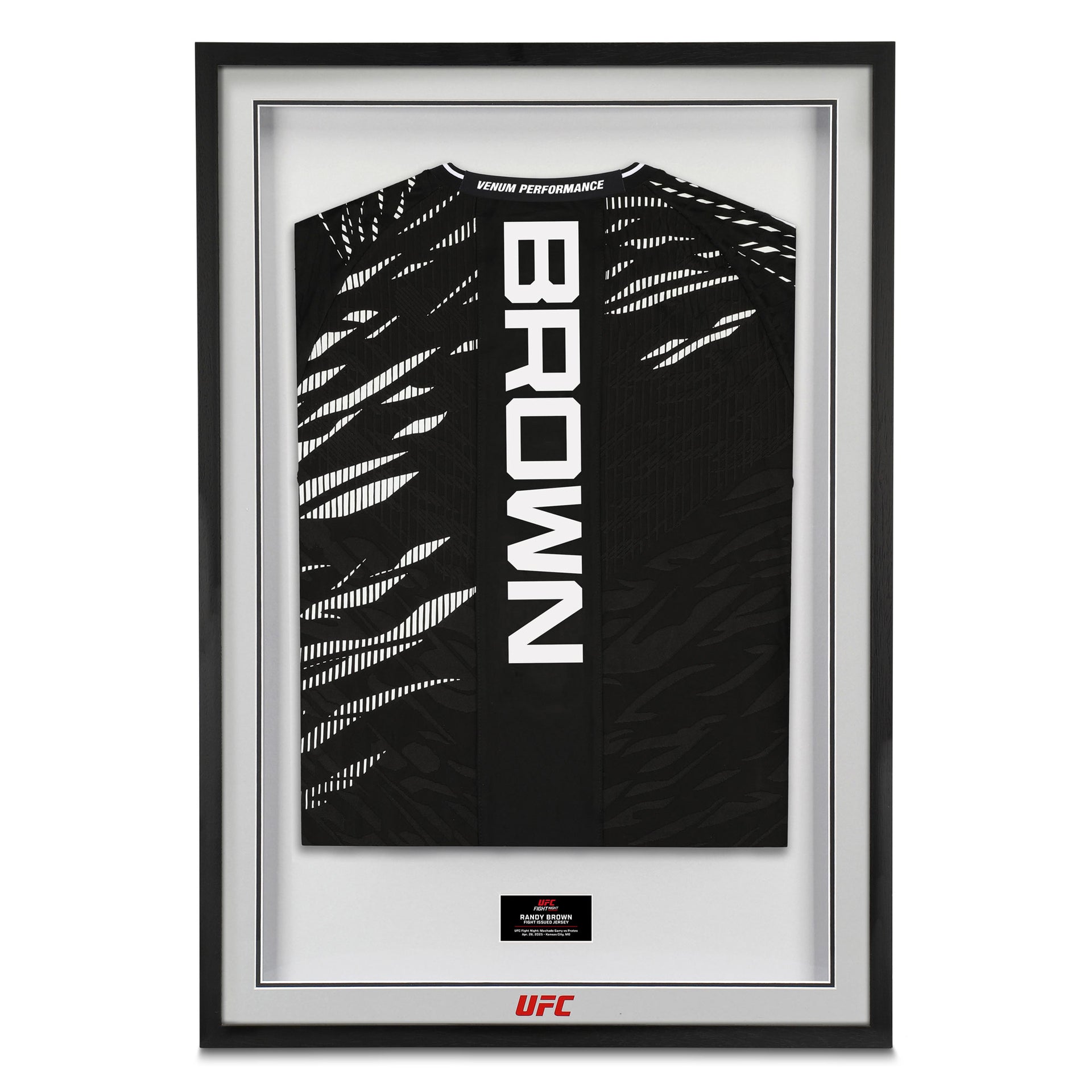 Randy Brown 1-of-1 Fight Issued Jersey UFC Fight Night: Machado Garry vs Prates