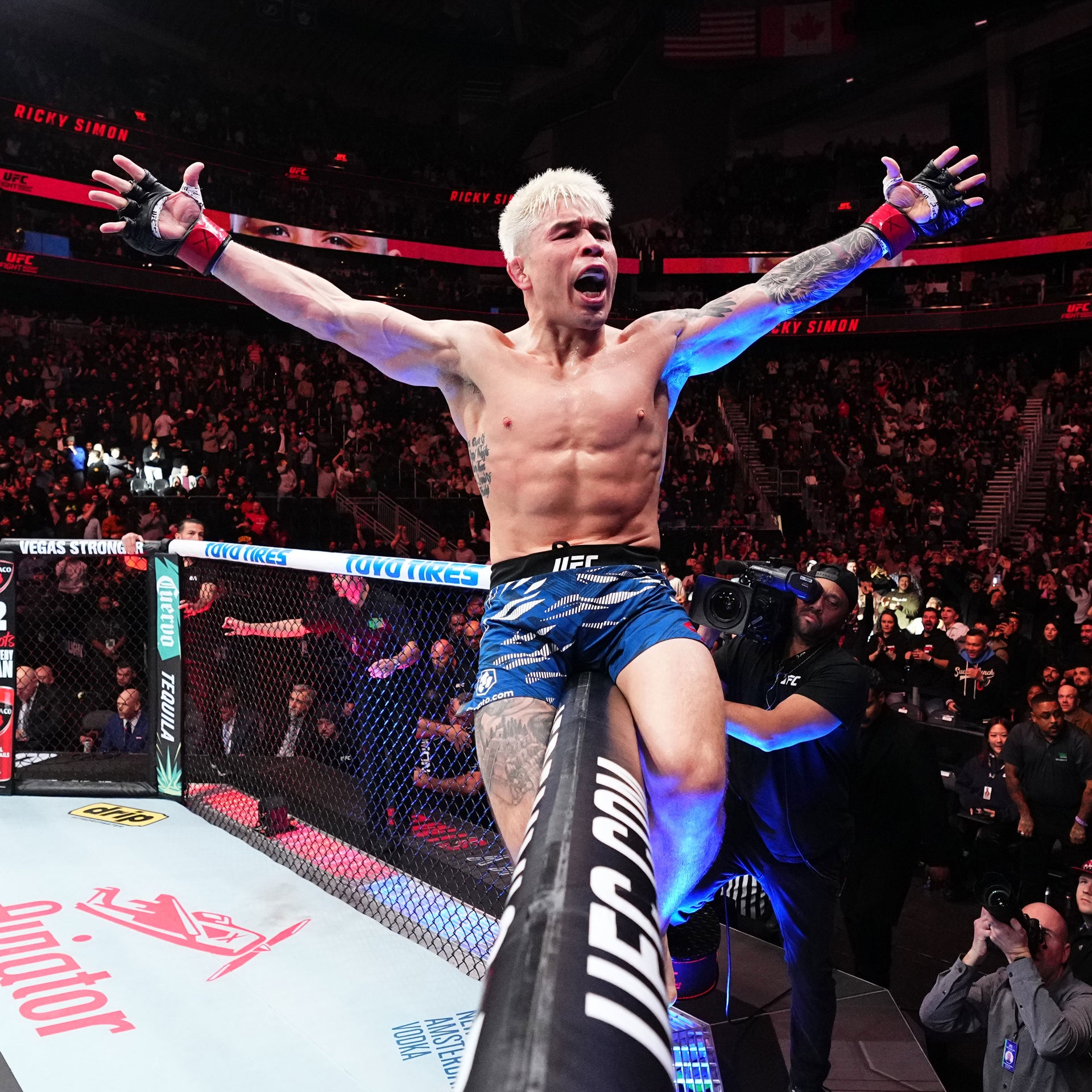 Ricky Simon Signed 1-of-1 Fight Issued Jersey UFC Fight Night: Cejudo vs Song