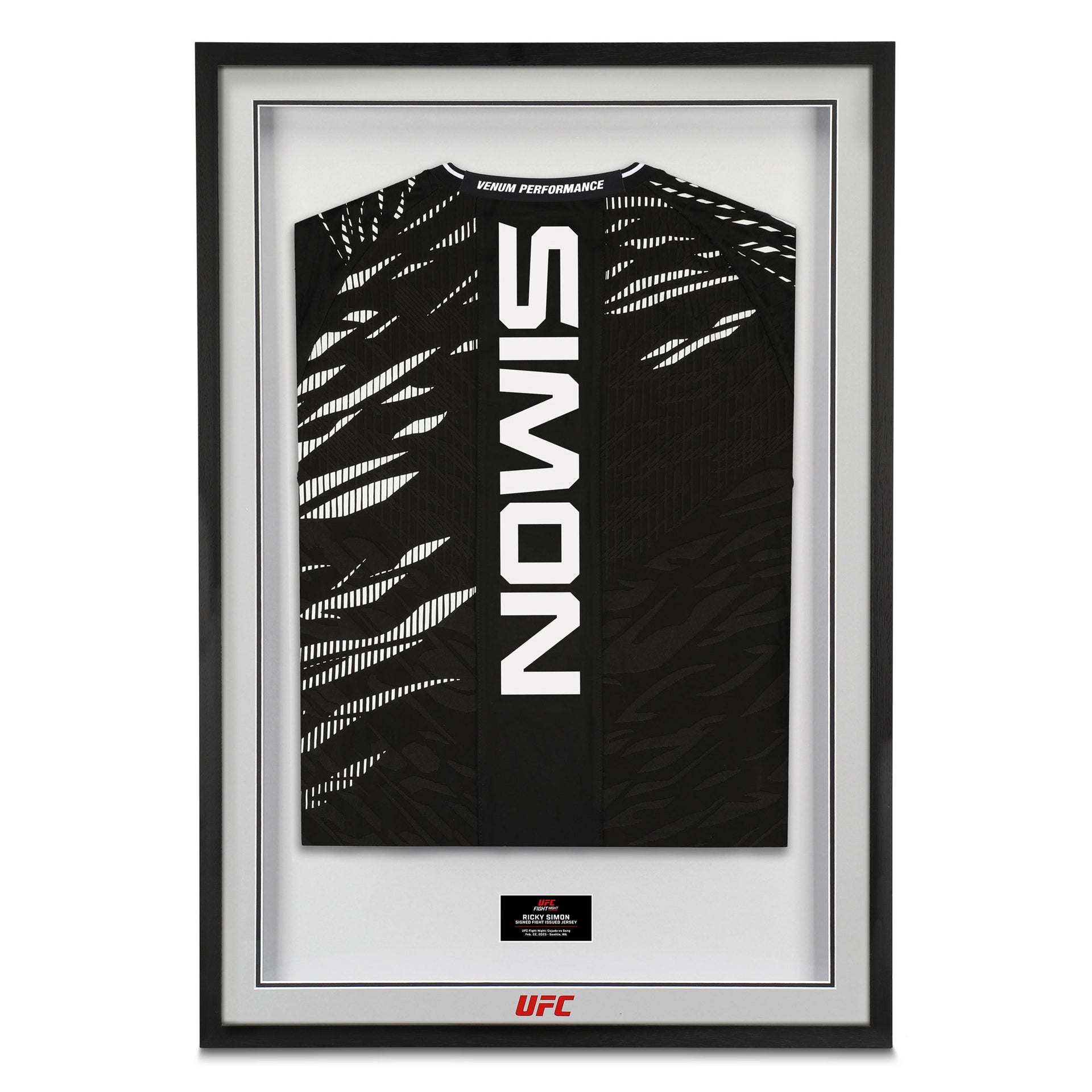 Ricky Simon Signed 1-of-1 Fight Issued Jersey UFC Fight Night: Cejudo vs Song