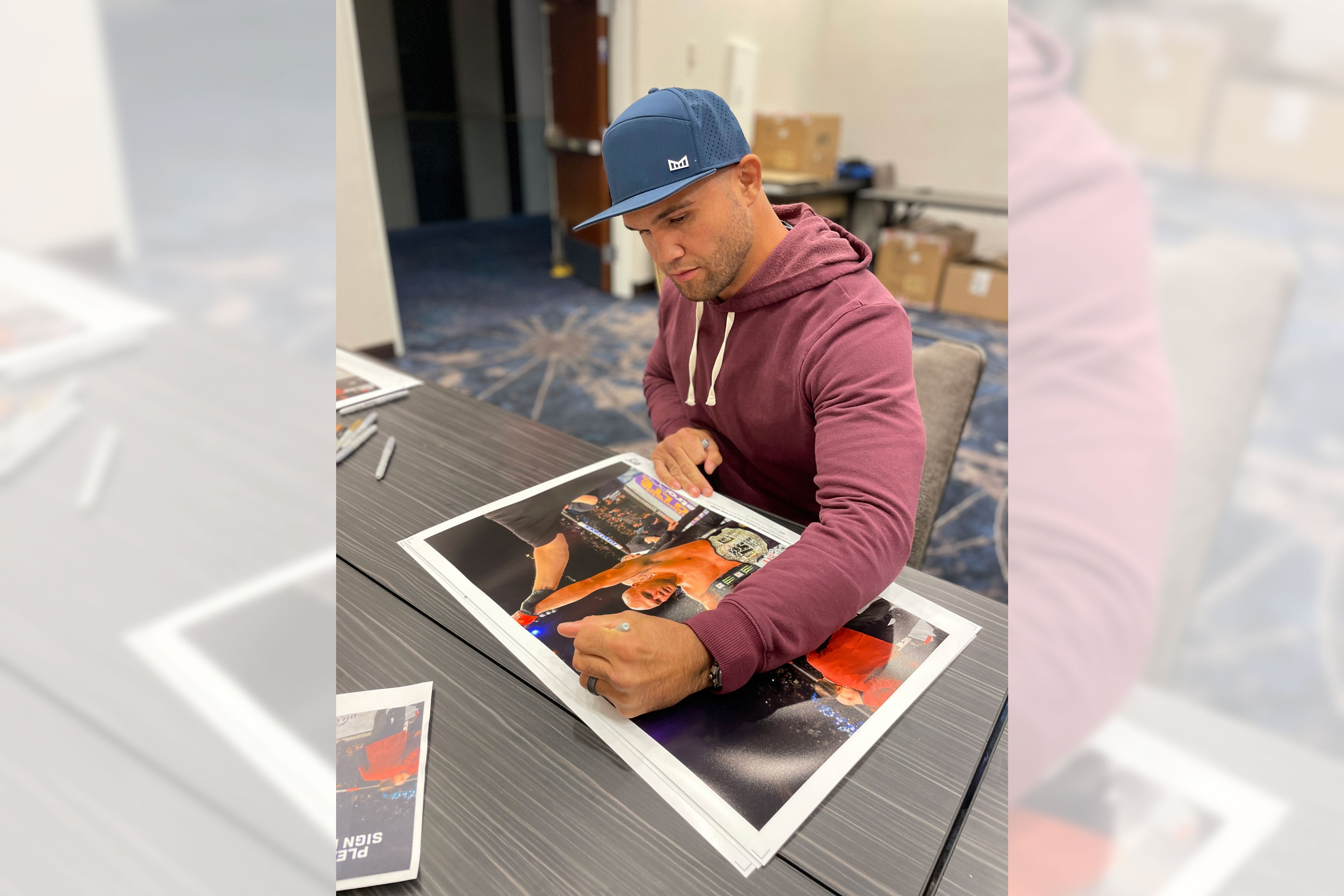 Robbie Lawler Signed Photo UFC 195