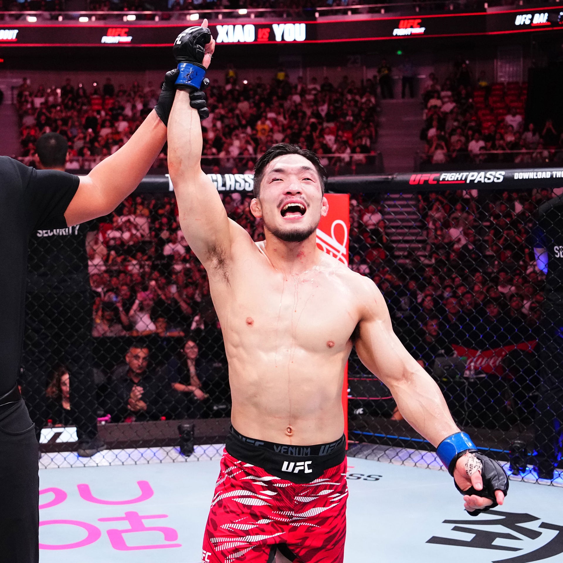 Su Young You Signed 1-of-1 Fight Issued Hoodie UFC Fight Night: Walker vs Zhang