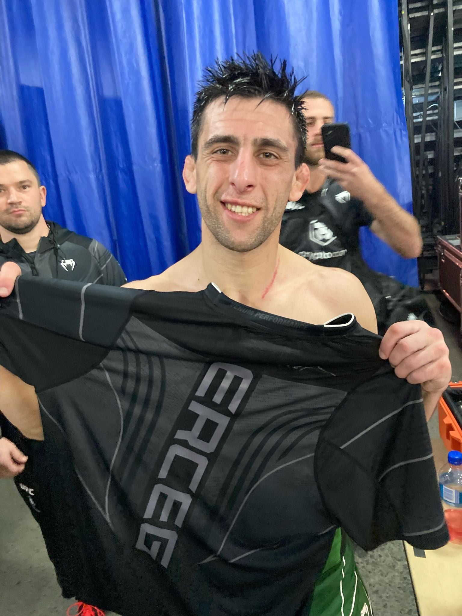Steve Erceg Signed Event Worn Jersey UFC 289: Nunes vs. Aldana