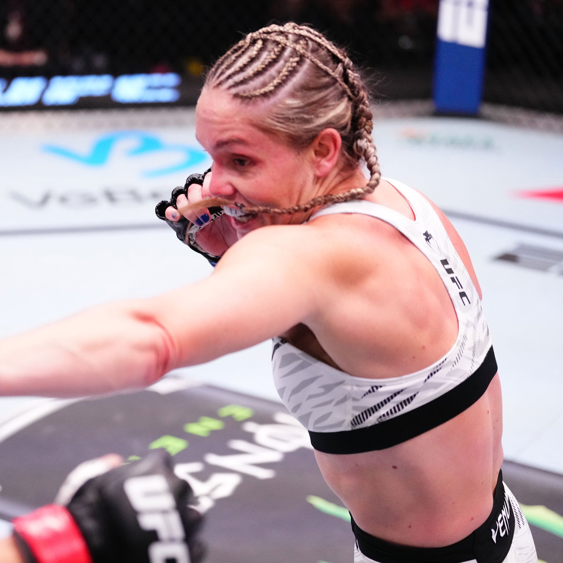 Tainara Lisboa Signed 1-of-1 Fight Issued Hoodie UFC Fight Night: Burns vs Morales