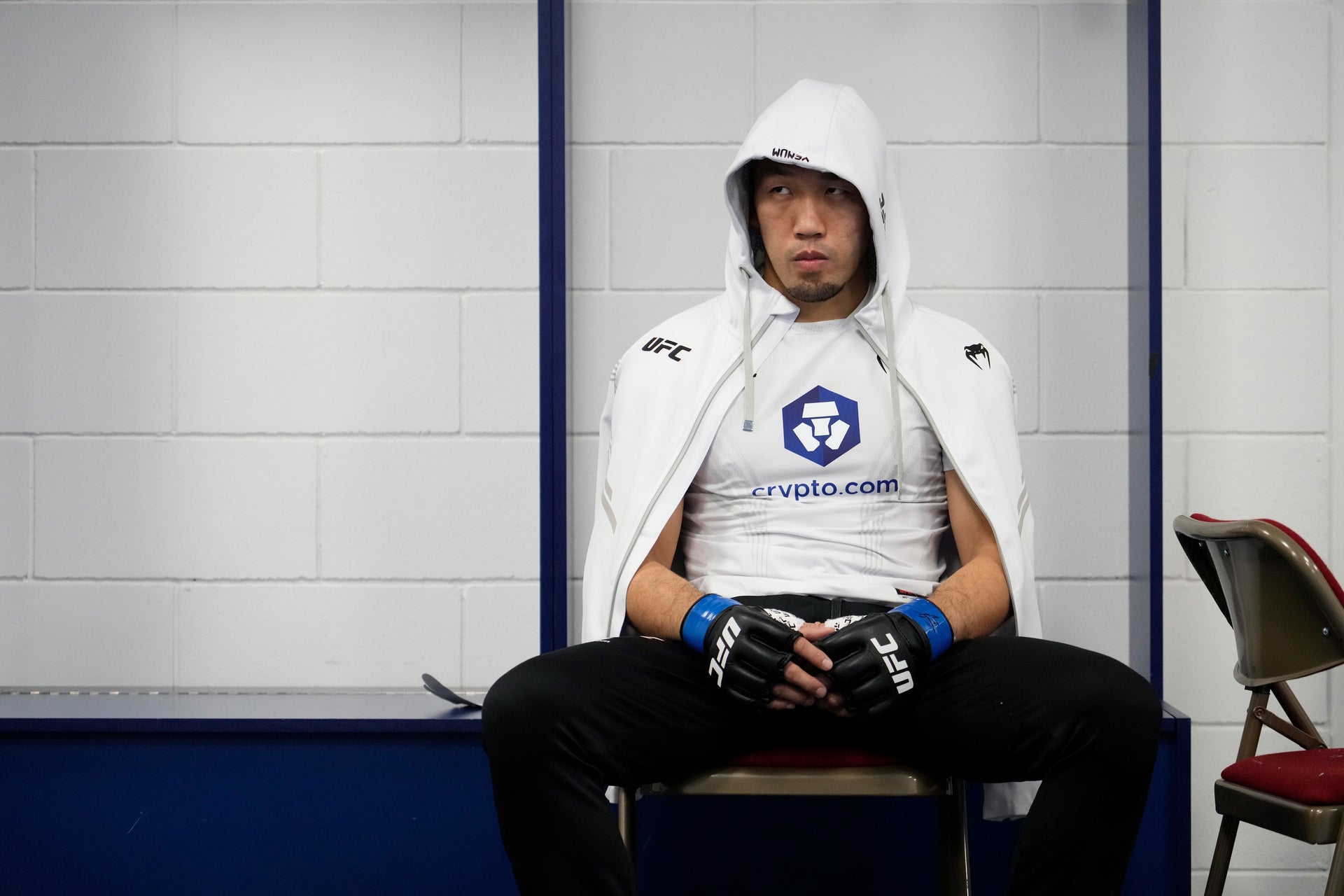 Framed Takashi Sato Signed 1-of-1 Fight Issued Jersey UFC Fight Night: Volkov vs Aspinall