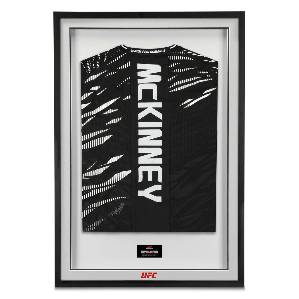 Terrance McKinney Signed 1-of-1 Fight Issued Jersey UFC Fight Night: Adesanya vs Imavov