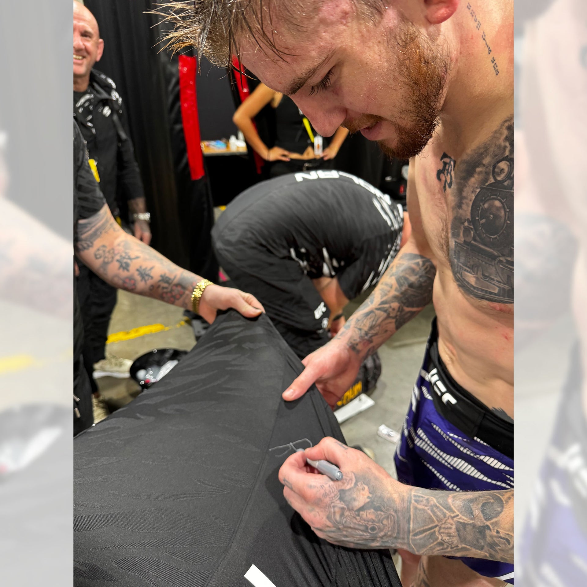 Tom Nolan 1-of-1 Signed Fight Issued Jersey UFC 312: Du Plessis vs Strickland