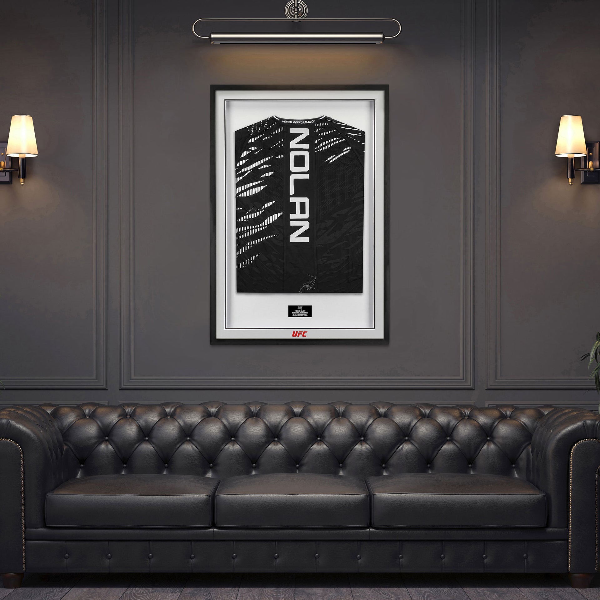 Tom Nolan 1-of-1 Signed Fight Issued Jersey UFC 312: Du Plessis vs Strickland