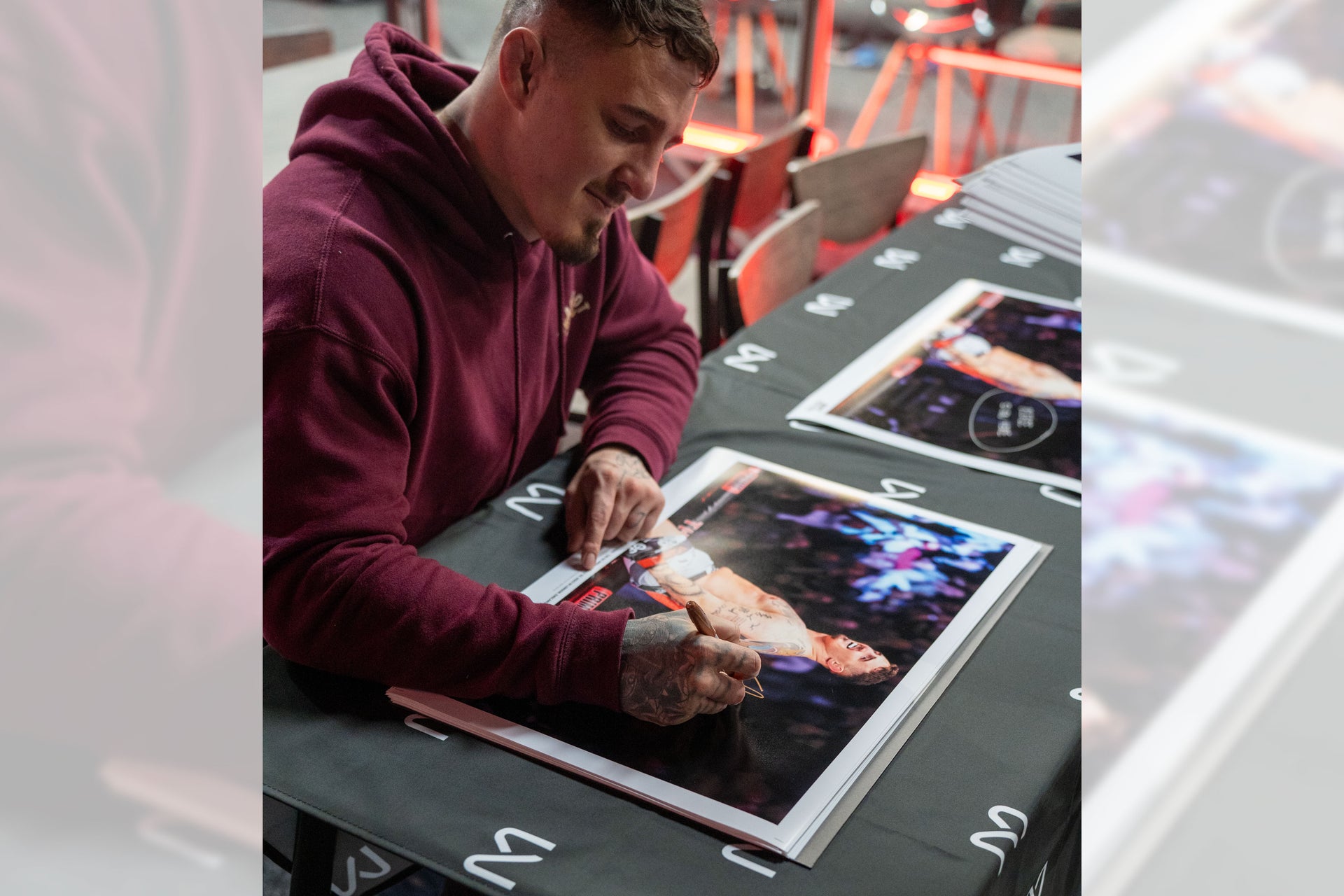 Tom Aspinall Signed Photo UFC Fight Night: Aspinall vs Tybura