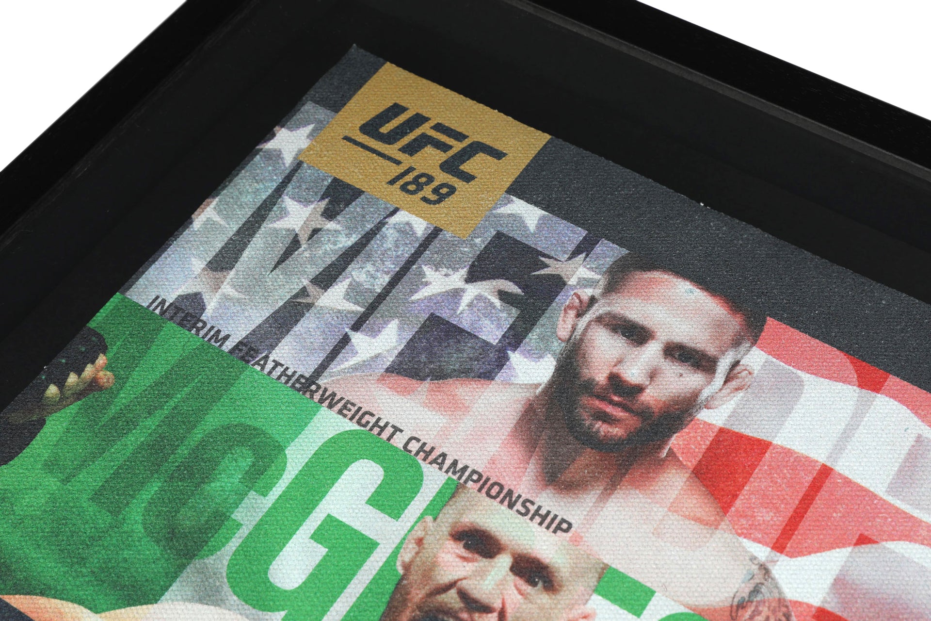 UFC 189: Mendes vs McGregor Limited Edition Canvas Poster