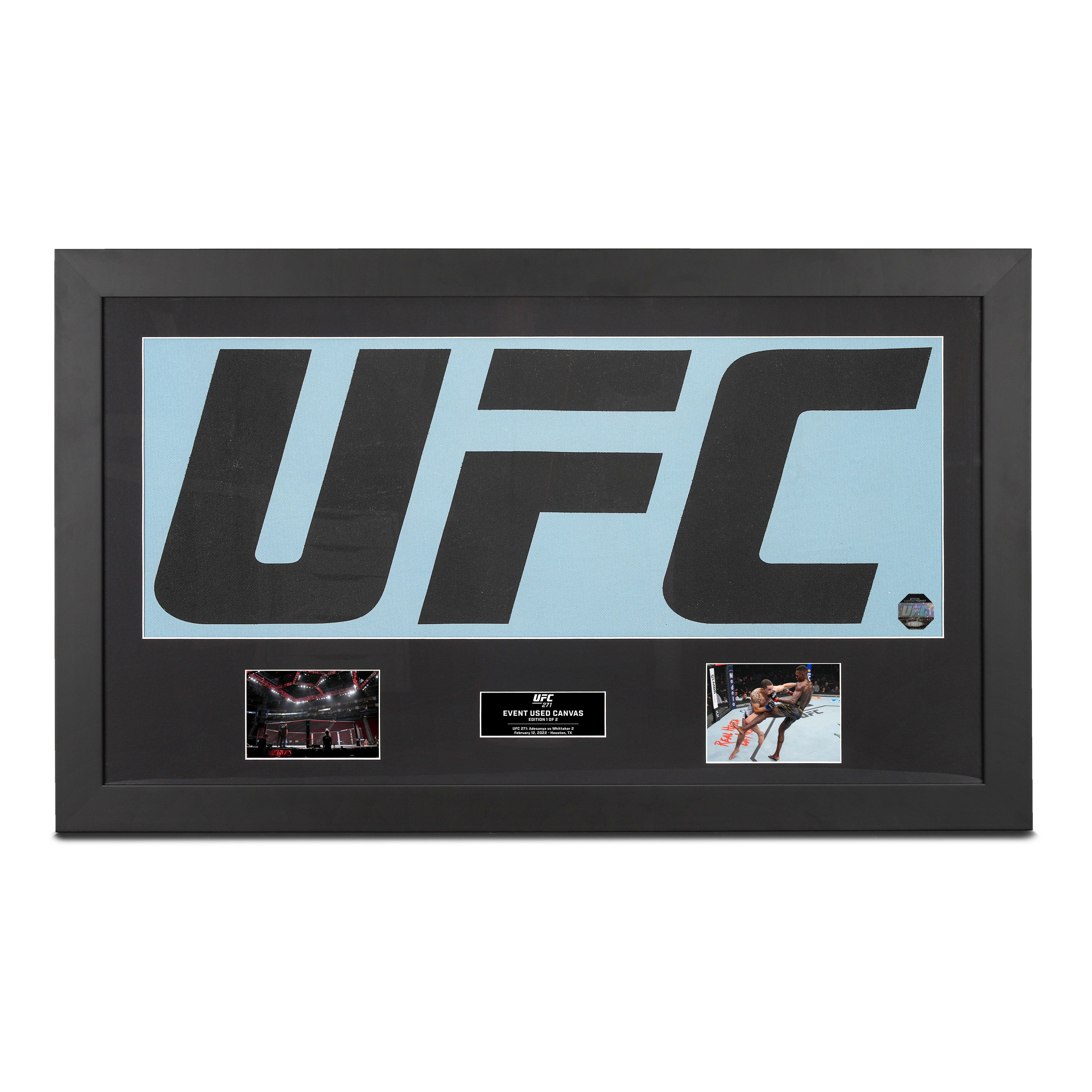 UFC 271: Adesanya vs Whittaker 2 UFC Logo Canvas & Photo