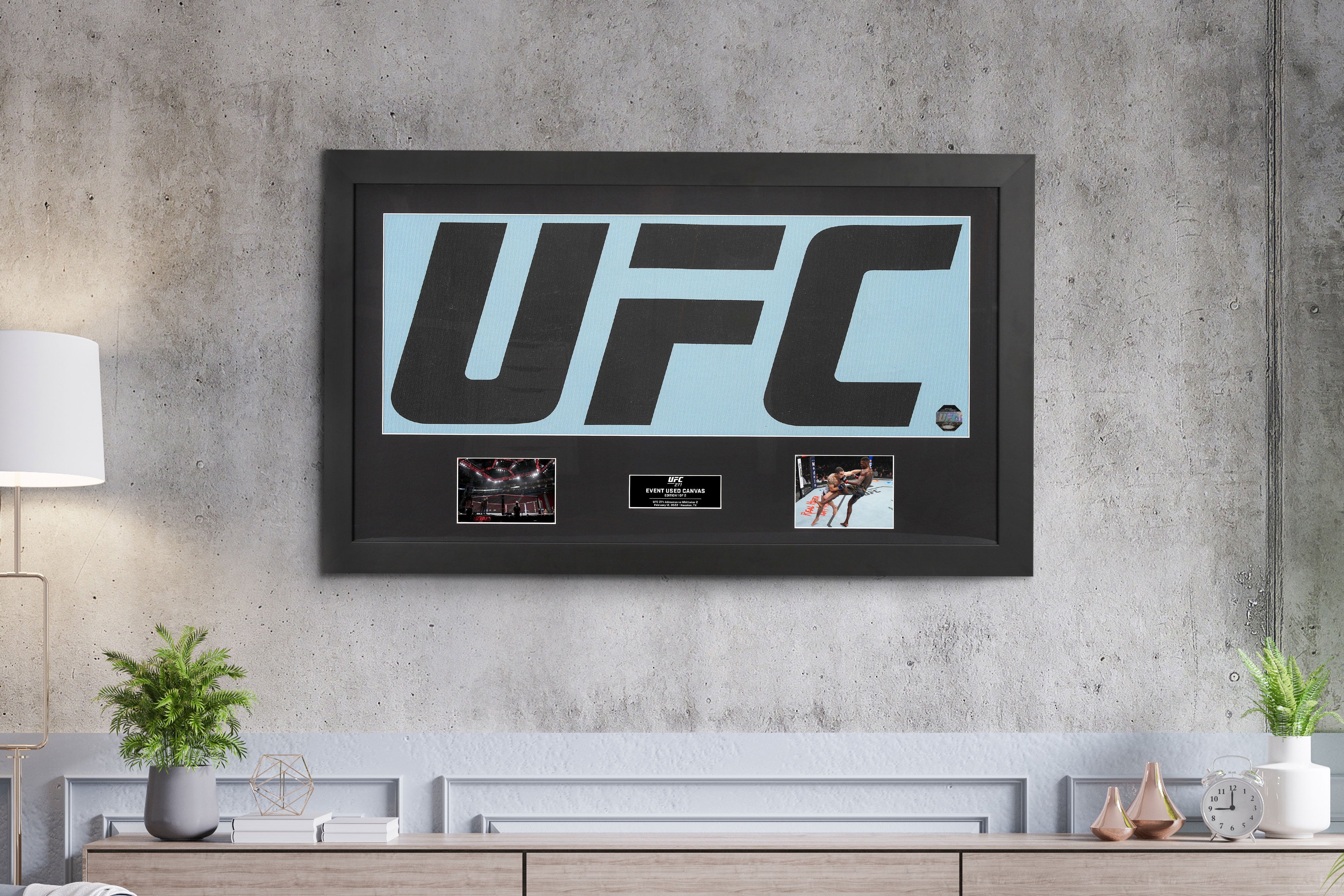 UFC 271: Adesanya vs Whittaker 2 UFC Logo Canvas & Photo