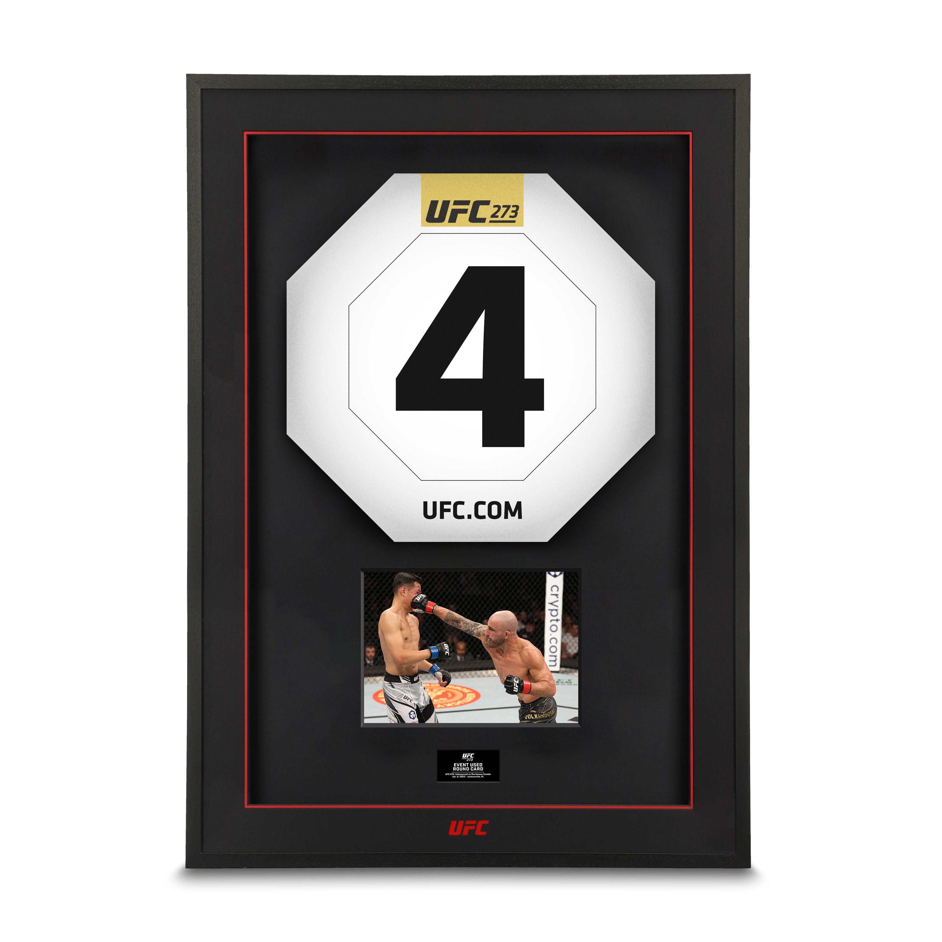UFC 273: Volkanovski vs. The Korean Zombie Round Cards