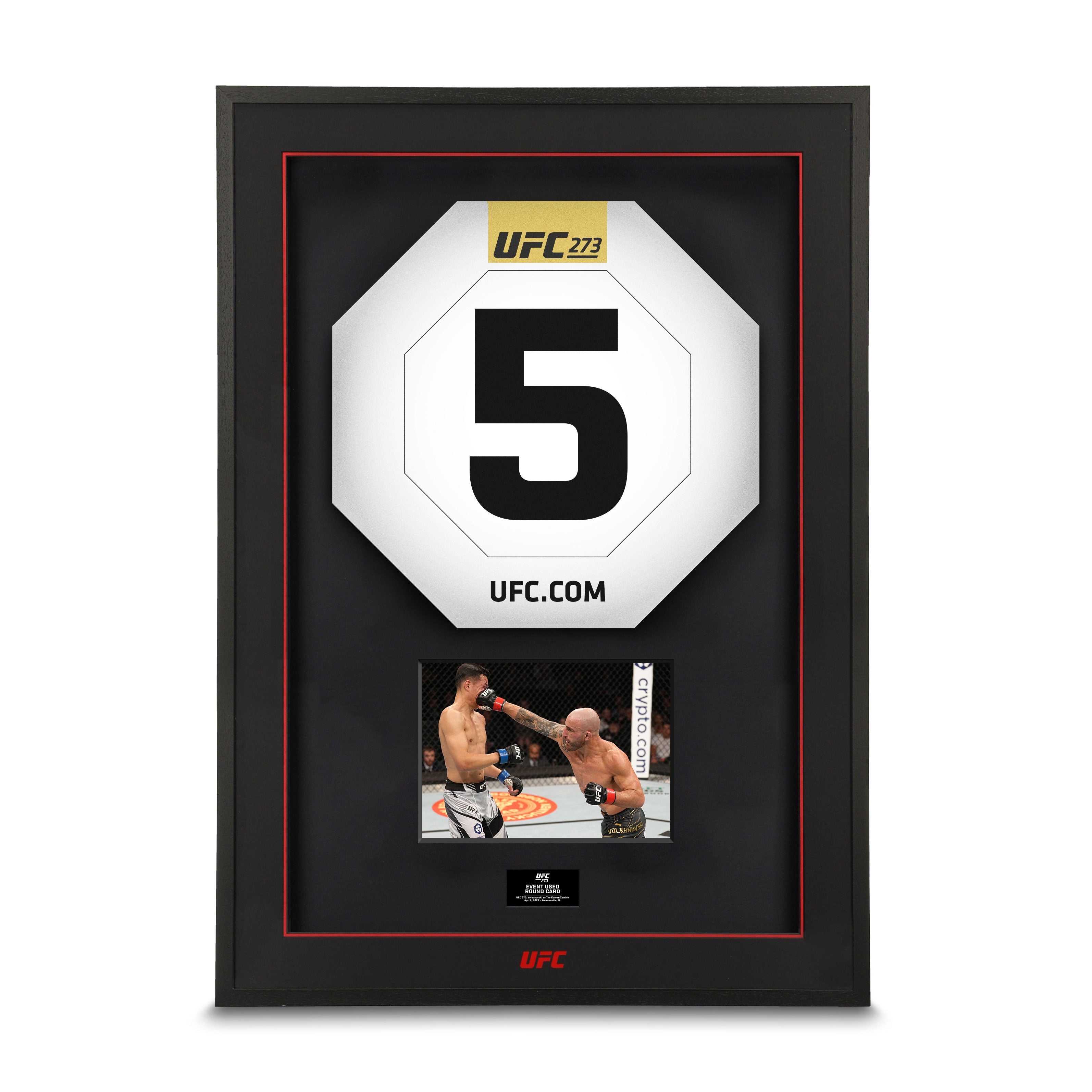 UFC 273: Volkanovski vs. The Korean Zombie Round Cards