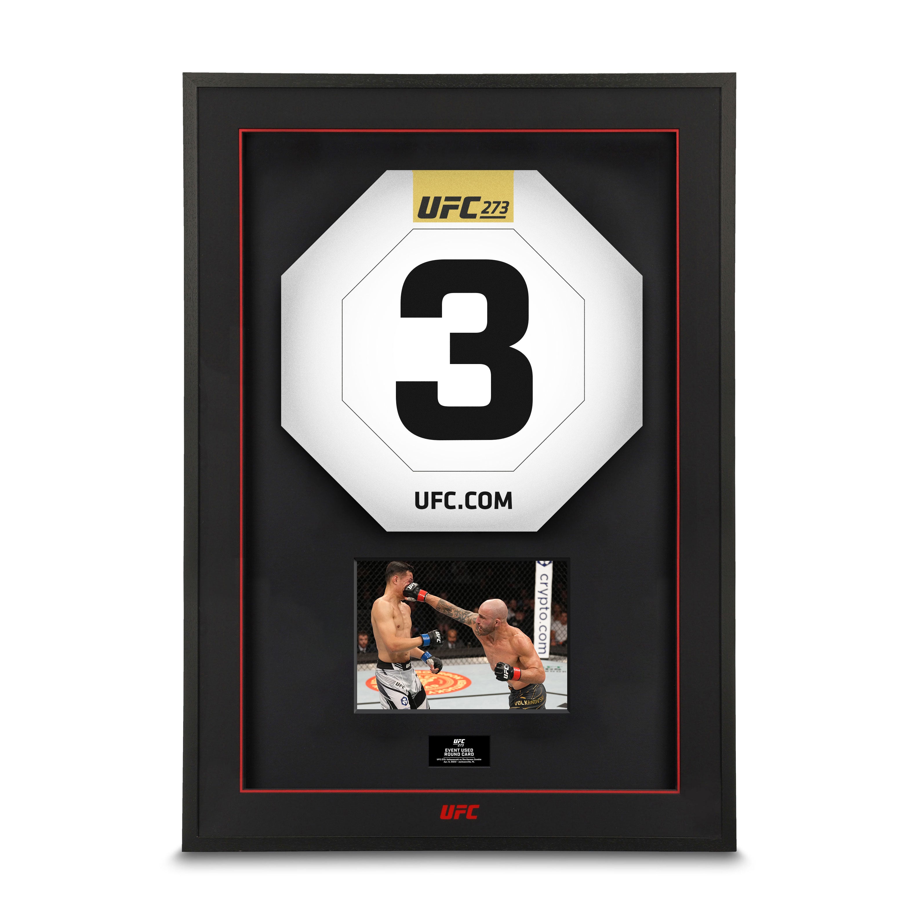 UFC 273: Volkanovski vs. The Korean Zombie Round Cards