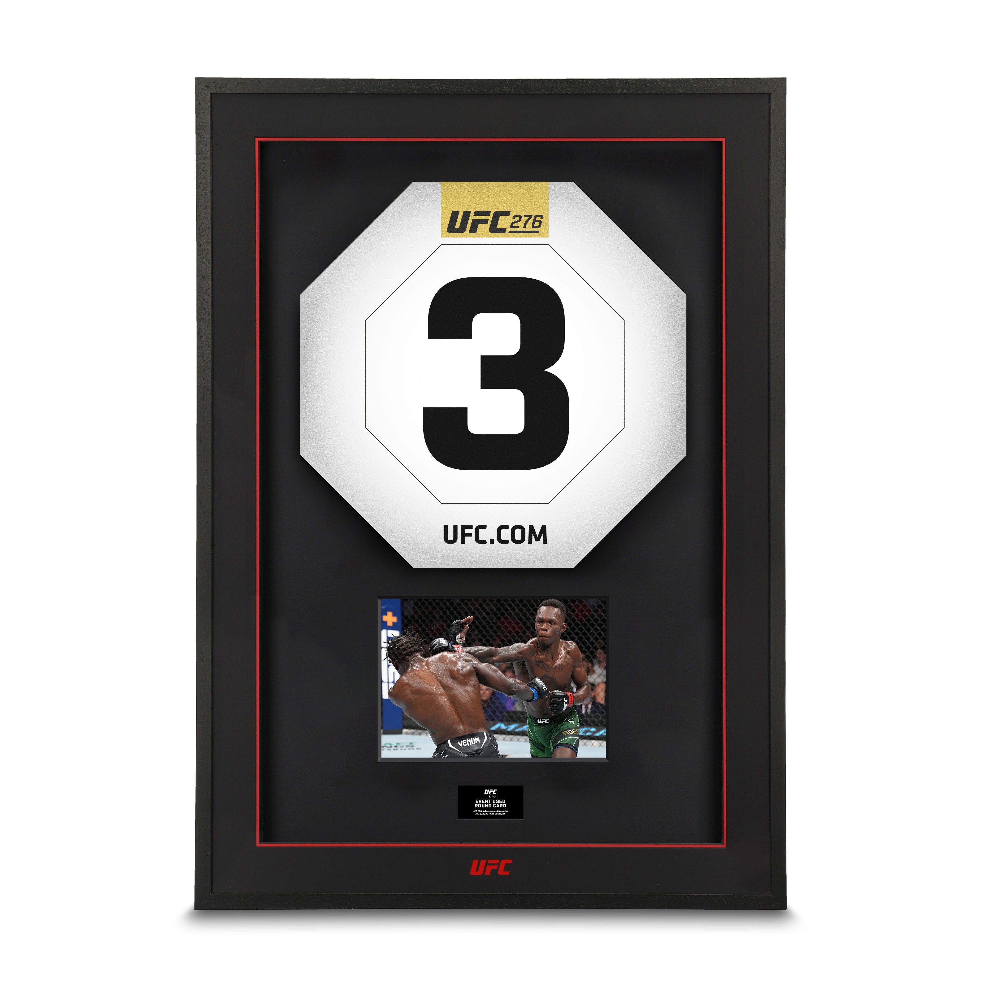 UFC 276: Adesanya vs. Cannonier Round Cards