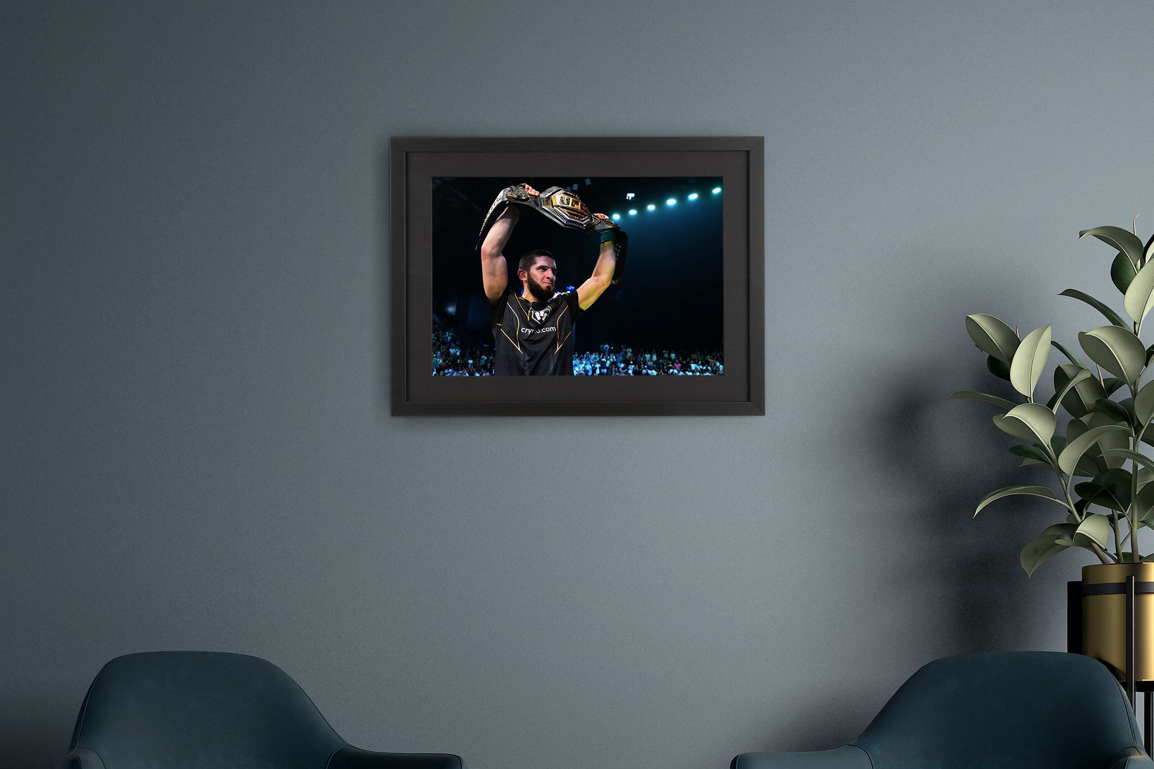 Islam Makhachev Framed Photo UFC 280: Oliveira vs. Makhachev