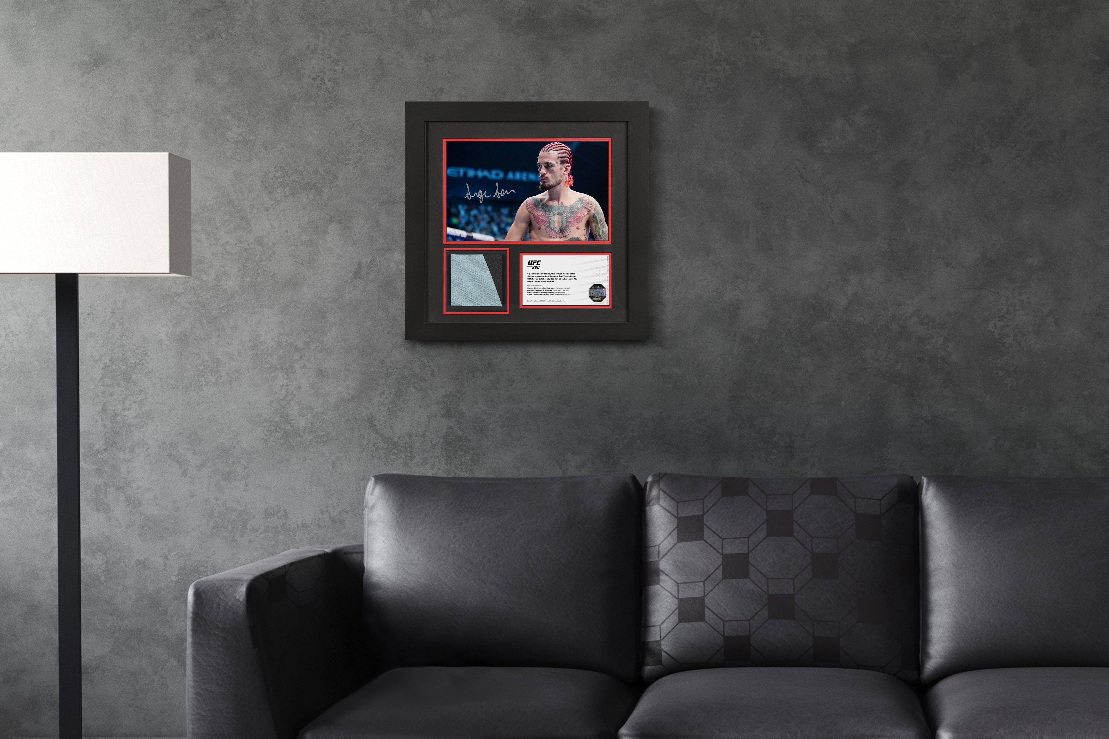 Sean O'Malley Limited Edition UFC 280 Canvas & Signed Photo