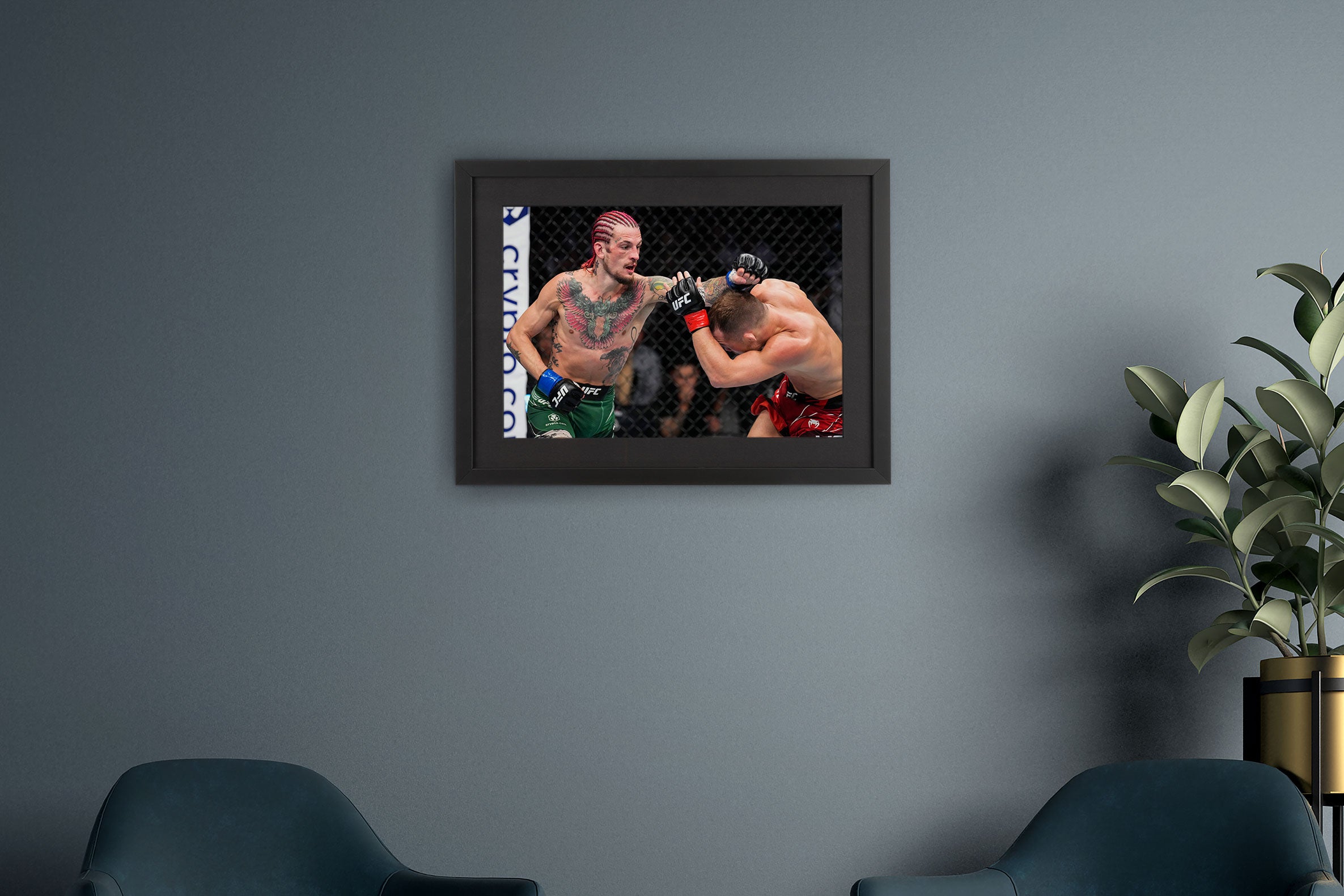Sean O'Malley Framed Photo UFC 280: Oliveira vs. Makhachev V2