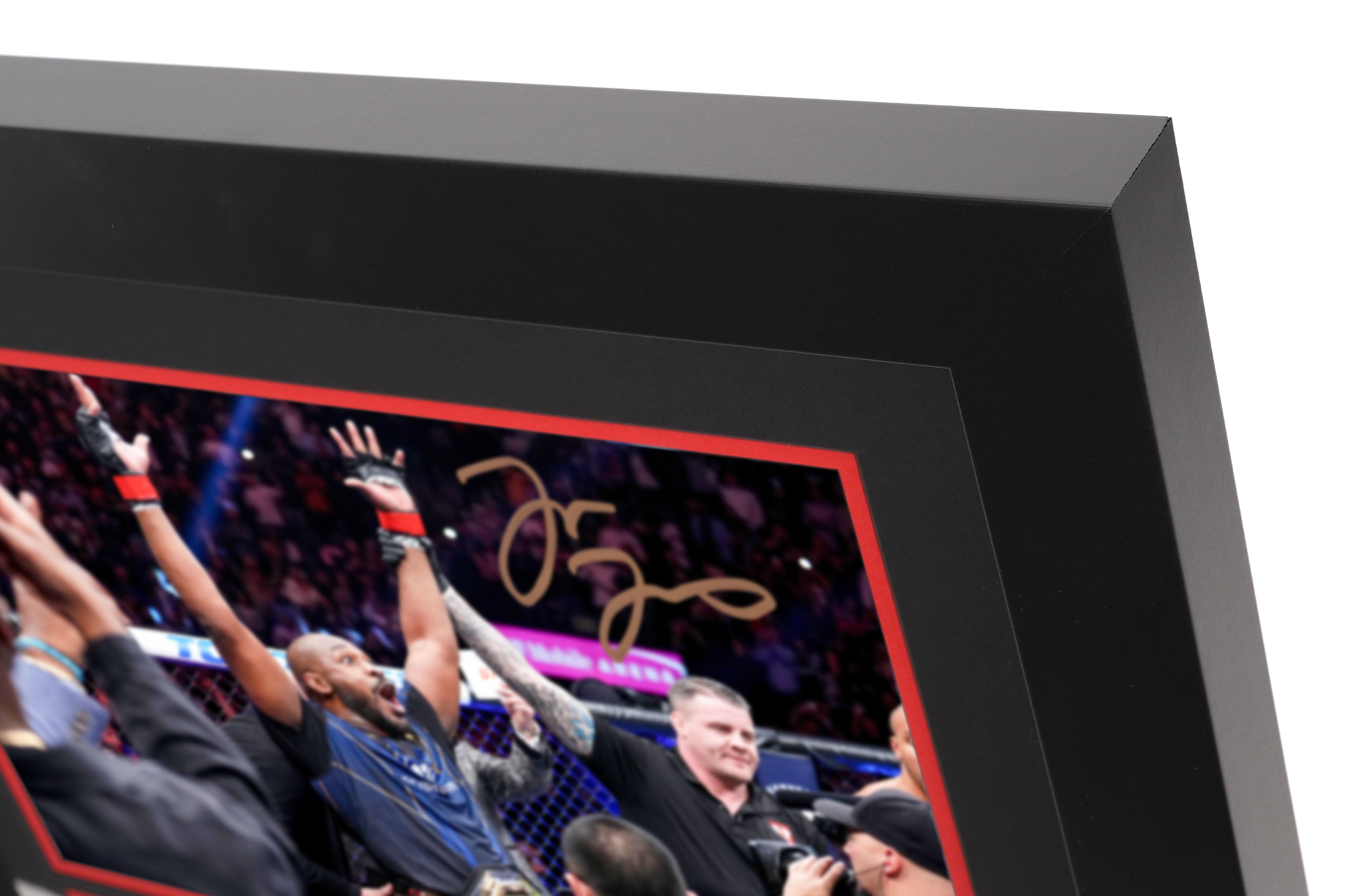 Jon Jones Canvas & Signed Photo Celebrating UFC 285: Jones vs Gane