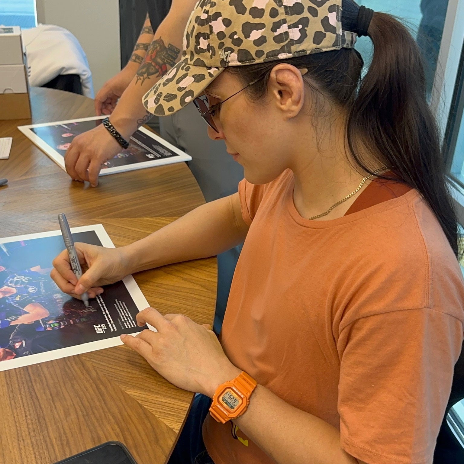 Alexa Grasso Signed Canvas & Photo UFC 285: Jones vs Gane