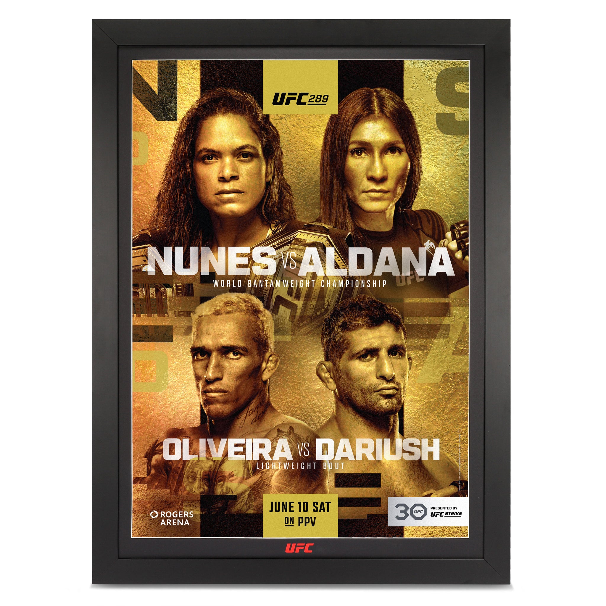 UFC 289: Nunes vs. Aldana Saturday, June 10, Exclusively on ESPN+ PPV -  ESPN Press Room U.S.