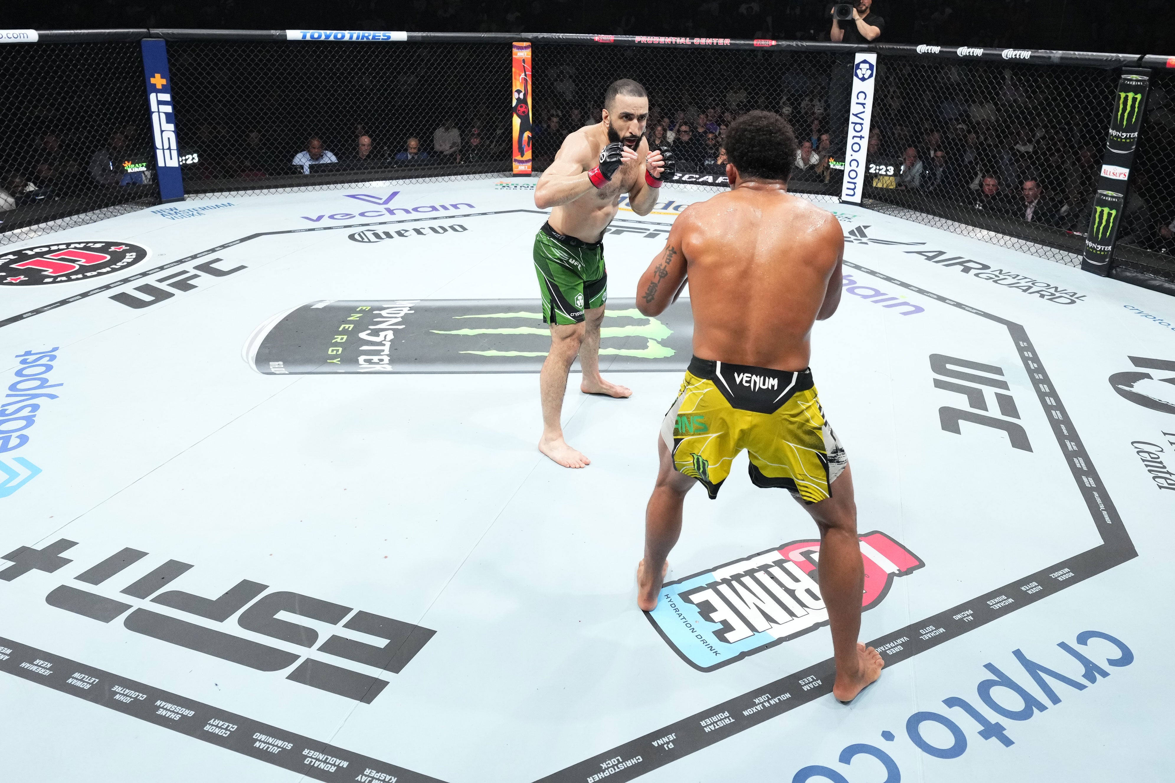 SOLD OUT: UFC 291: Poirier vs Gaethje 2 Name On Canvas