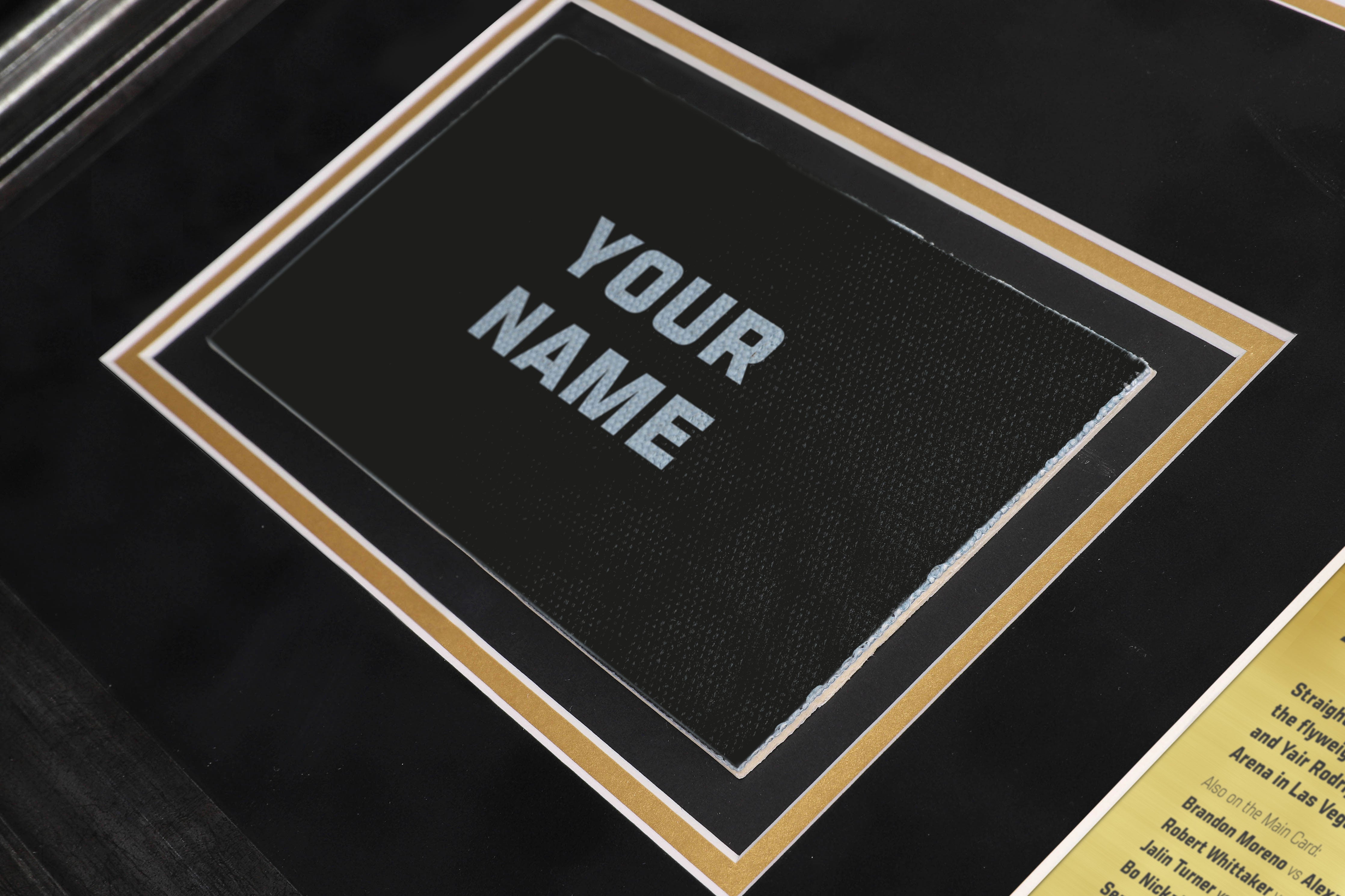 SOLD OUT: UFC 290 Name On Canvas