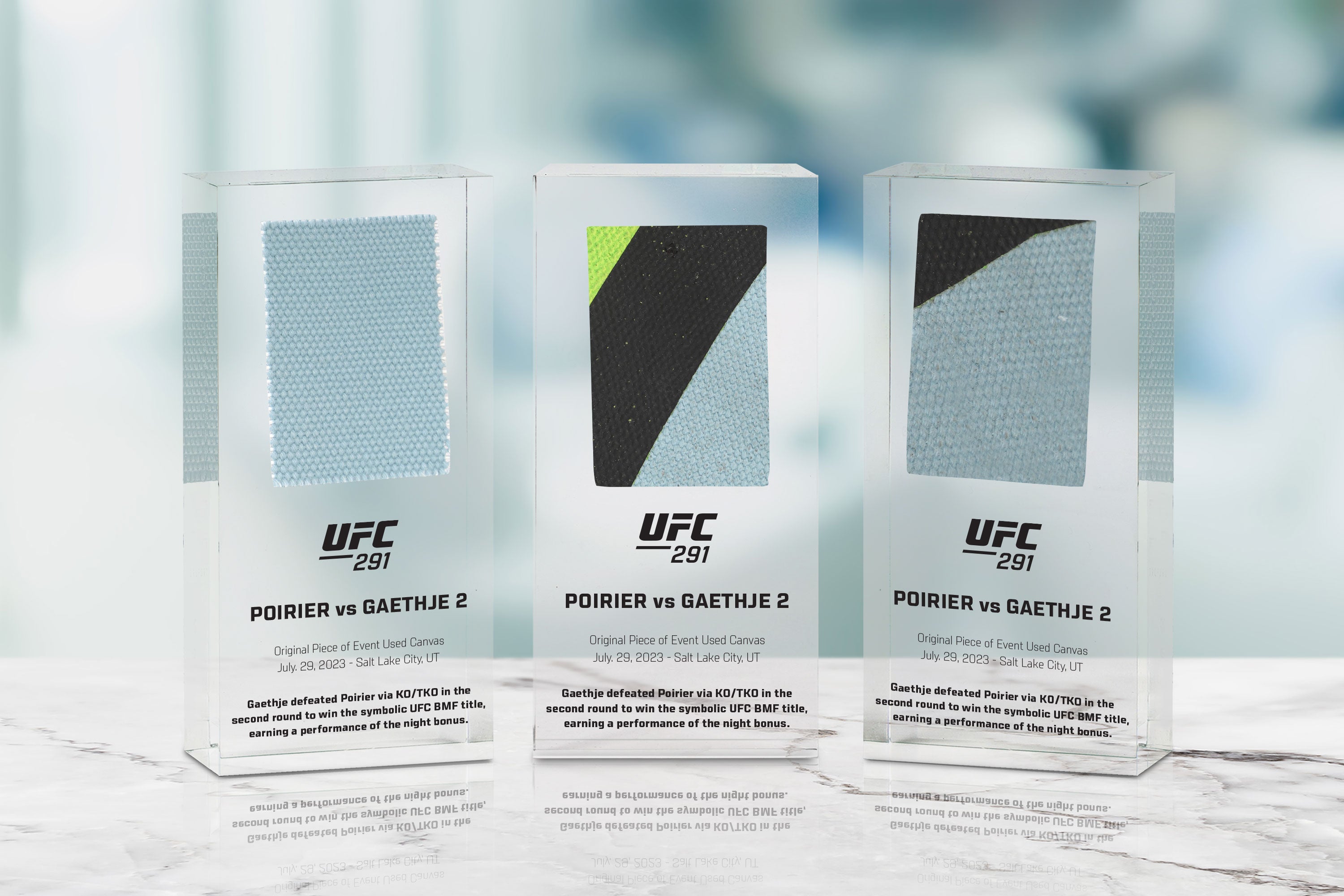 UFC 291: Poirier vs Gaethje 2 Canvas in Acrylic