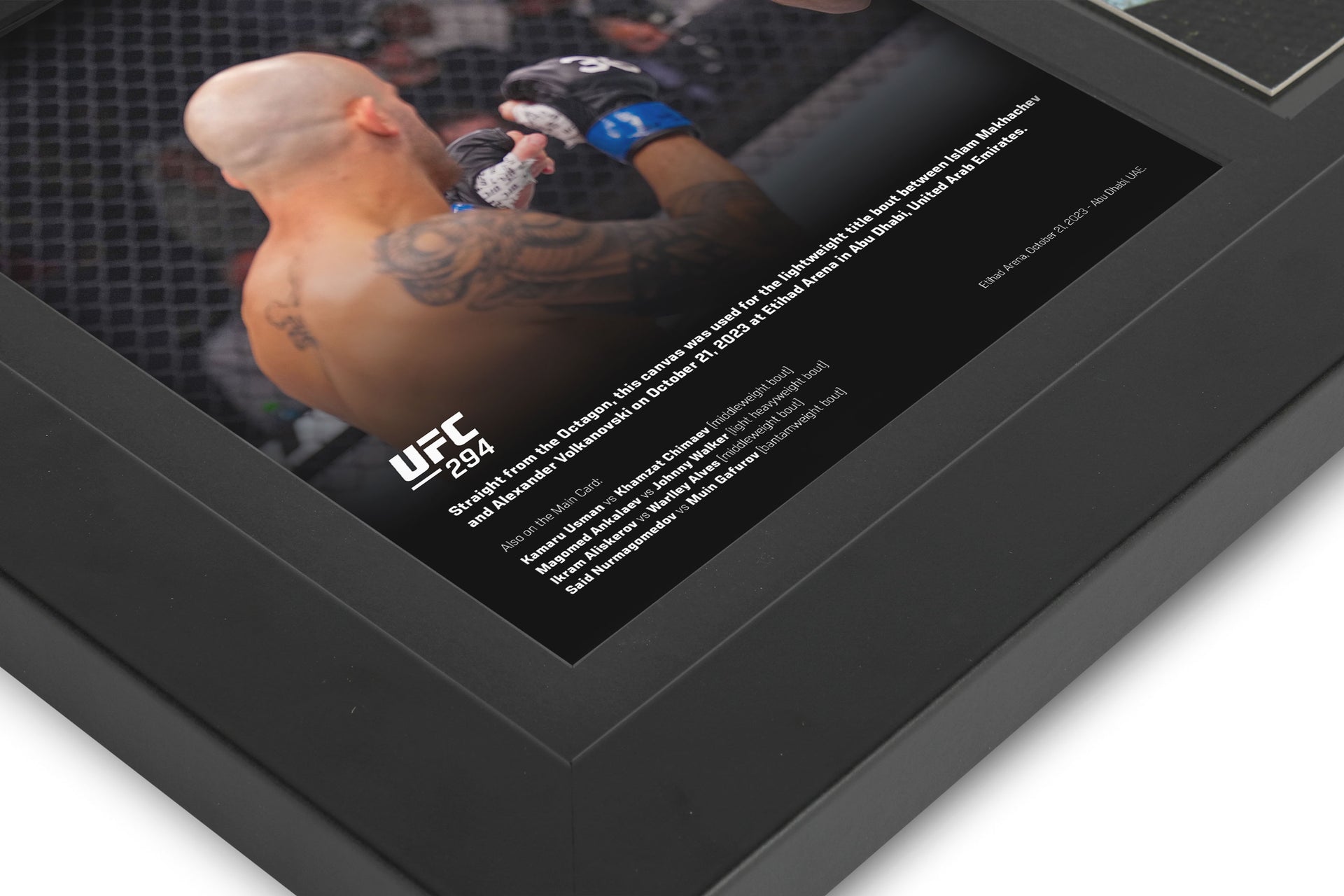 UFC 294: Islam Makhachev vs Alexander Volkanovski 2 Canvas & Photo