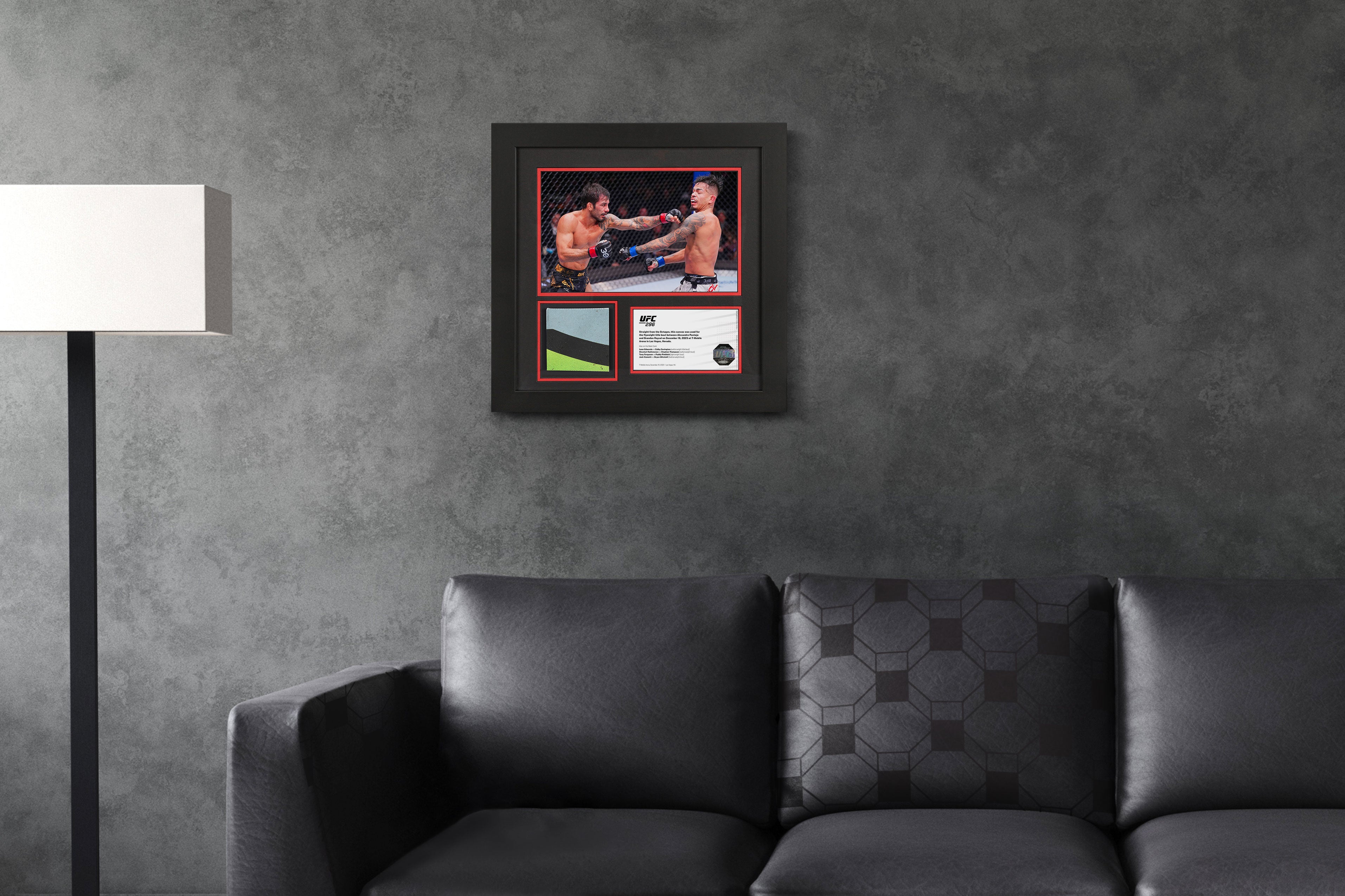 UFC 296: Edwards vs Covington Event Canvas and Photo - Pantoja vs Royval