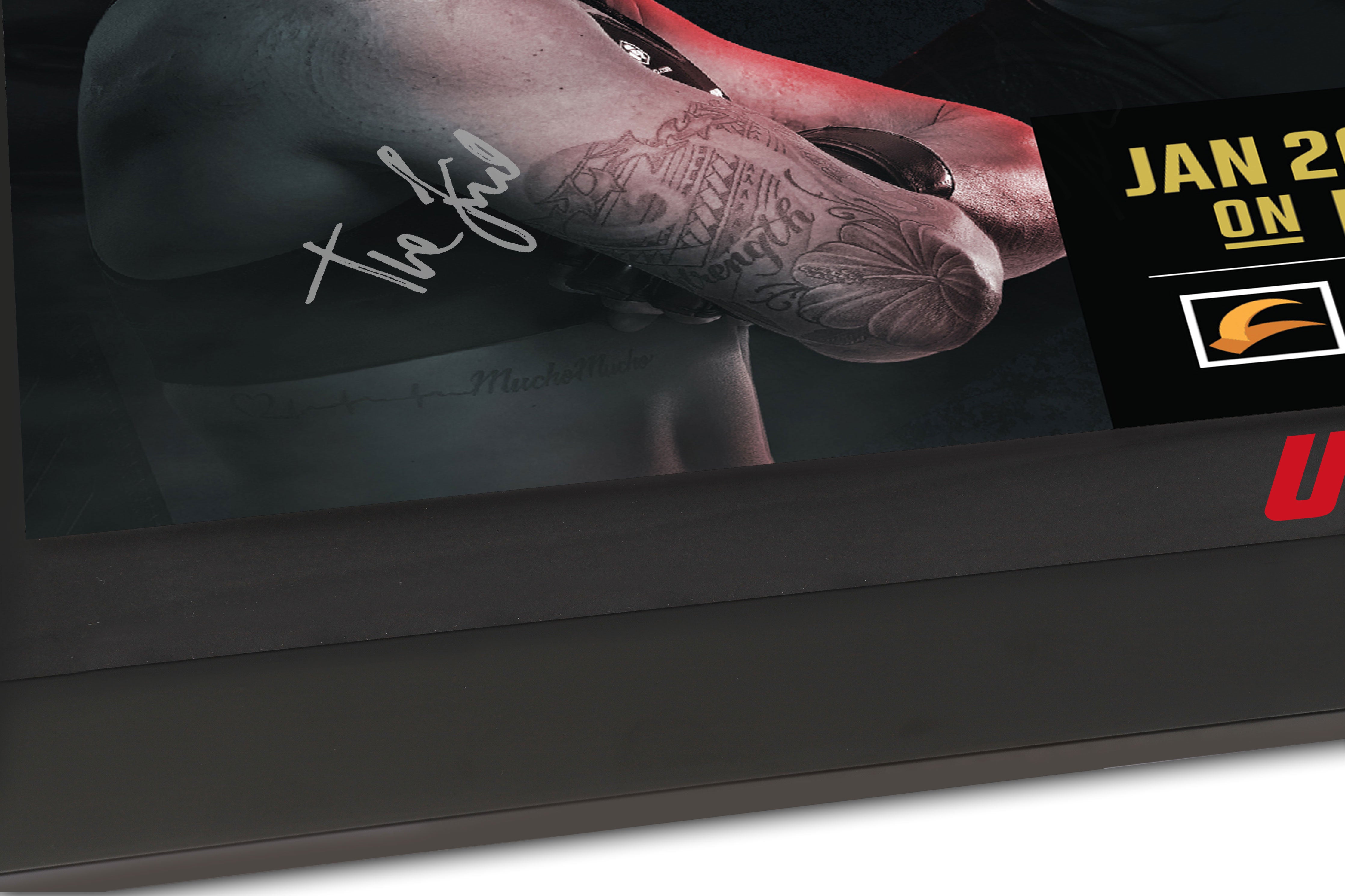 UFC 297: Strickland vs du Plessis Autographed Poster