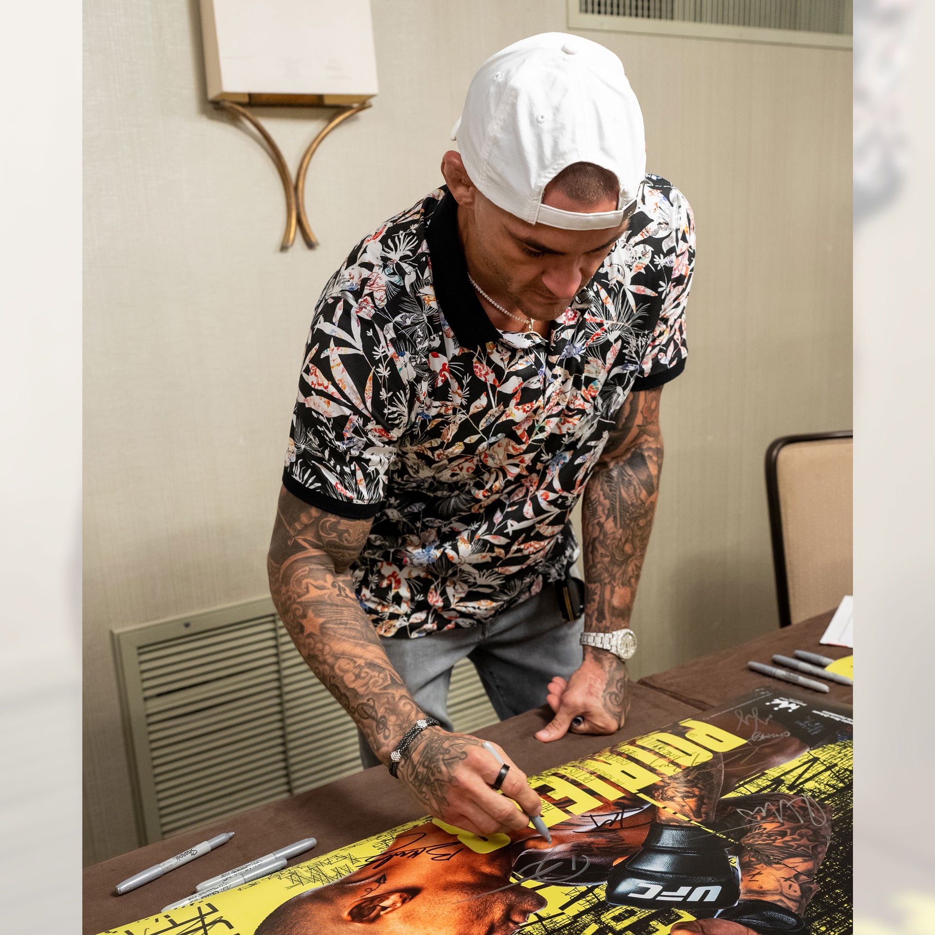 UFC 318: Holloway vs Poirier 3 Autographed Event Poster