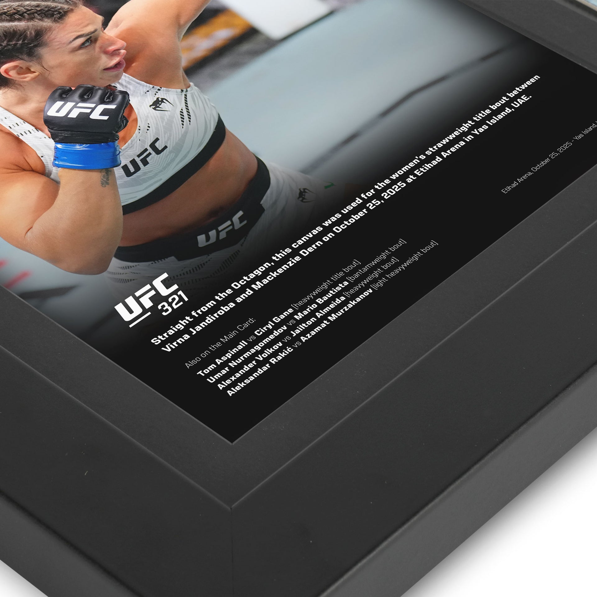 UFC 321: Jandiroba vs Dern Canvas & Photo