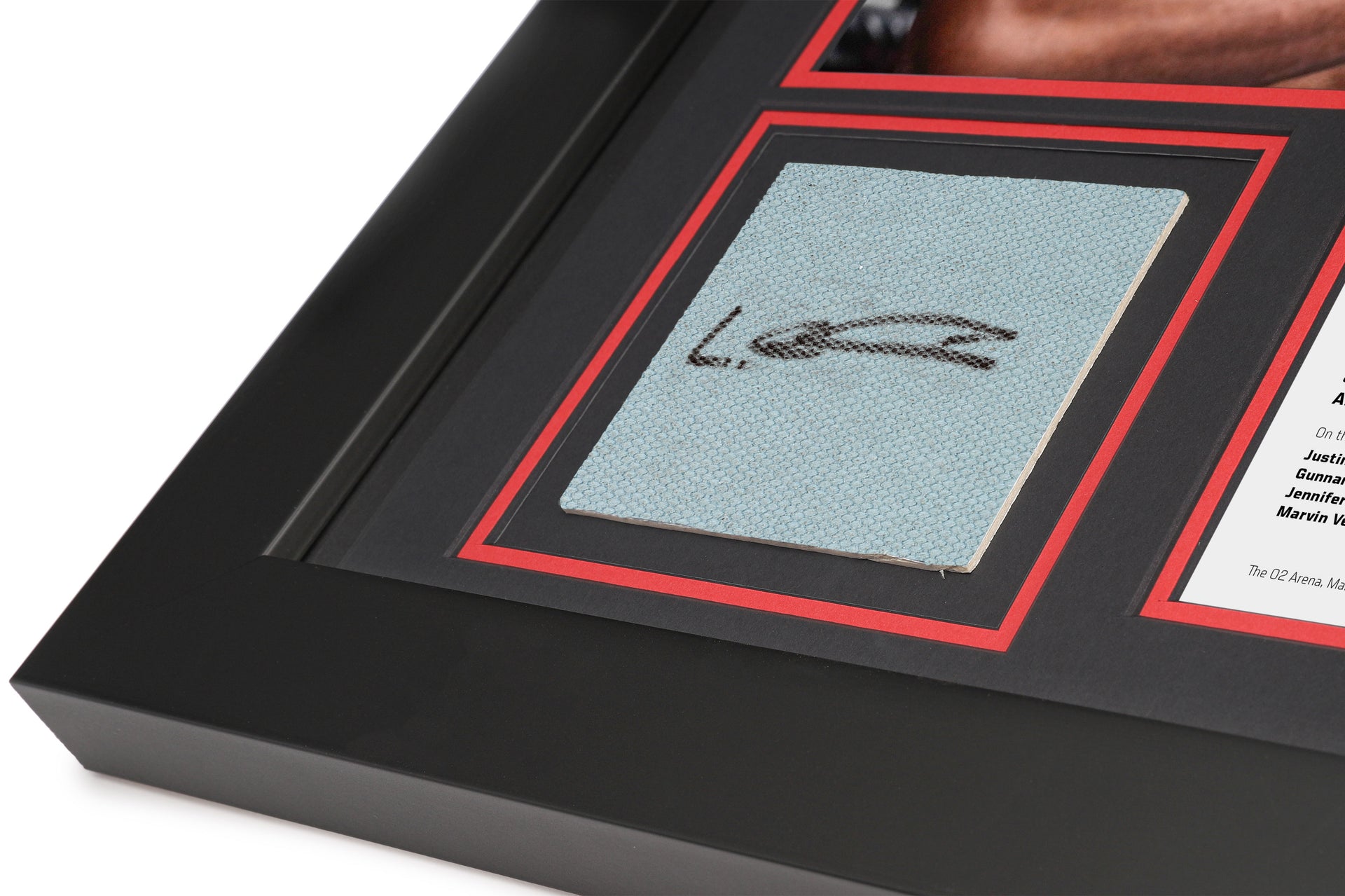 Leon Edwards Signed Canvas & Photo UFC 286