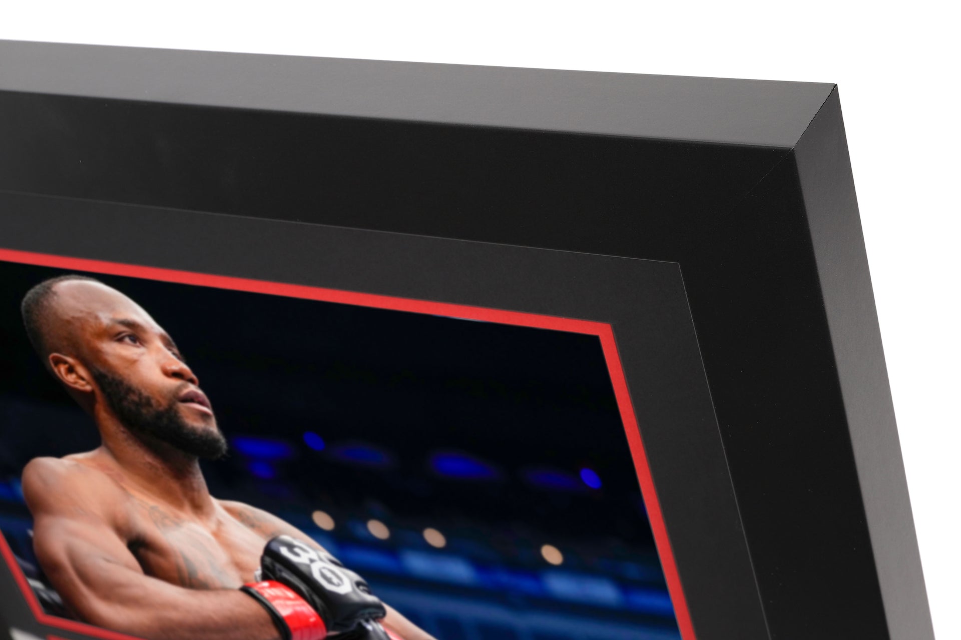 Leon Edwards Signed Canvas & Photo UFC 286