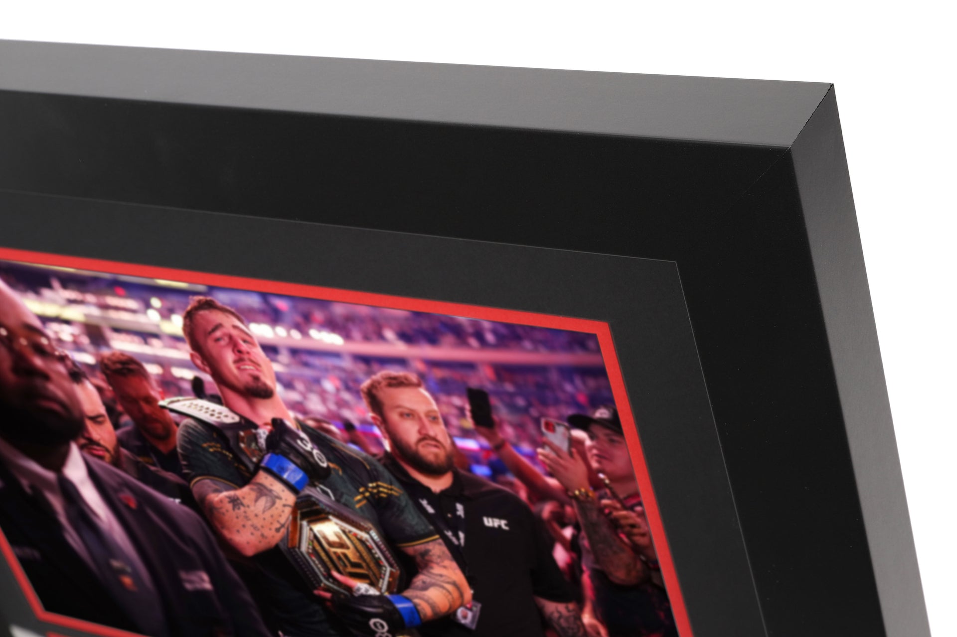 Tom Aspinall Signed Canvas & Photo UFC 295