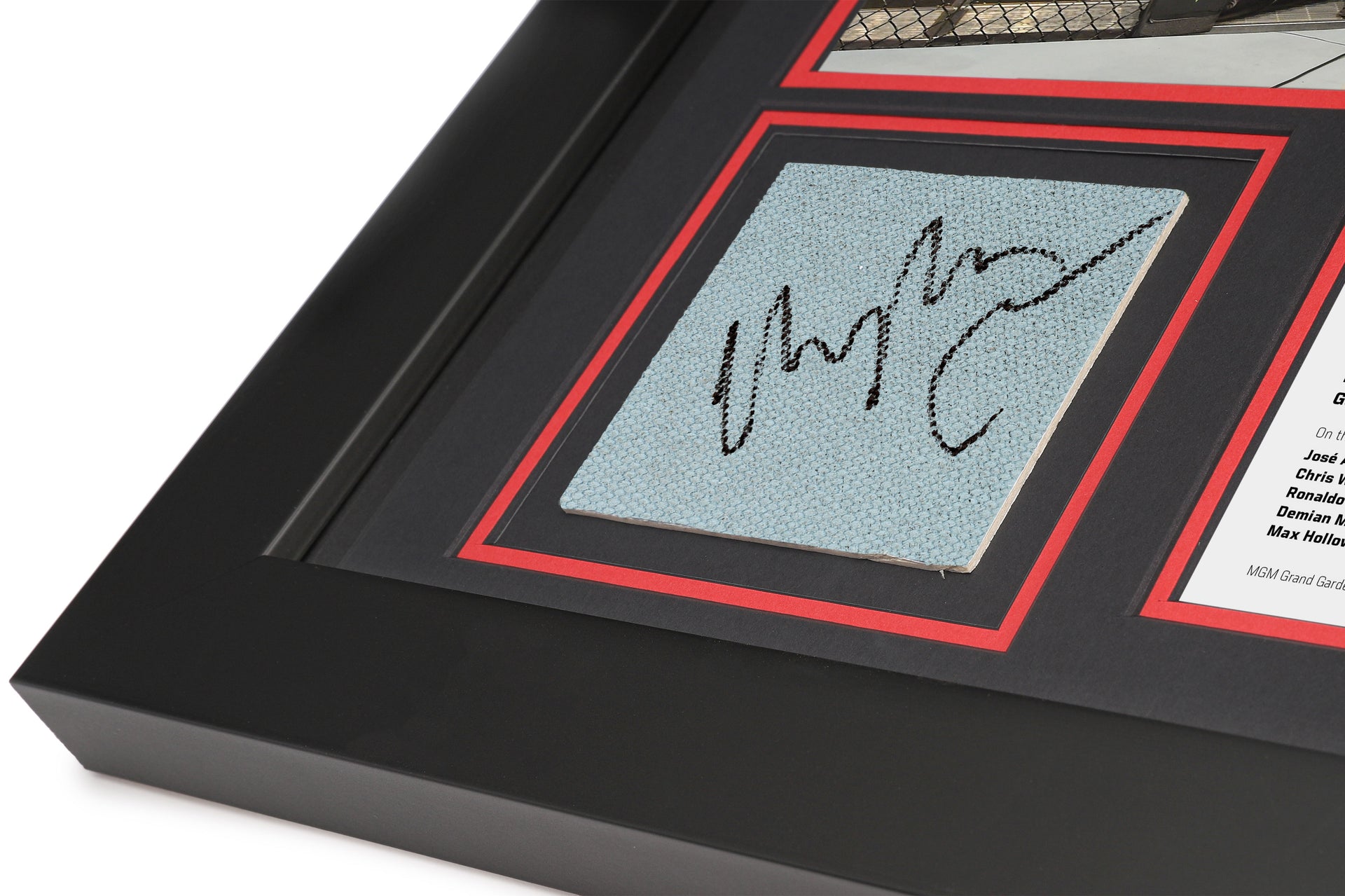 Urijah Faber UFC 194 Signed Canvas & Photo