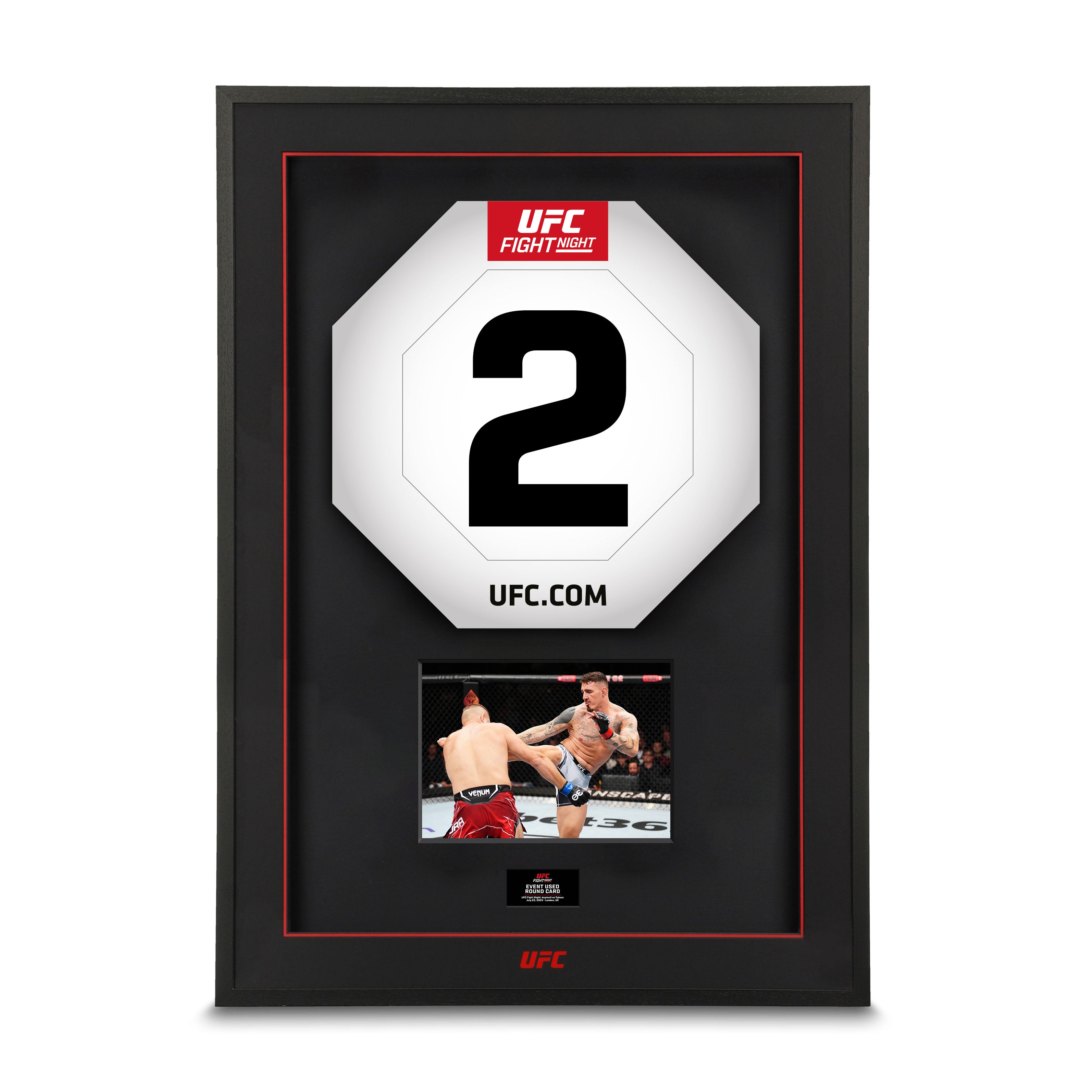 UFC Fight Night: Aspinall vs Tybura Round Cards 1-5