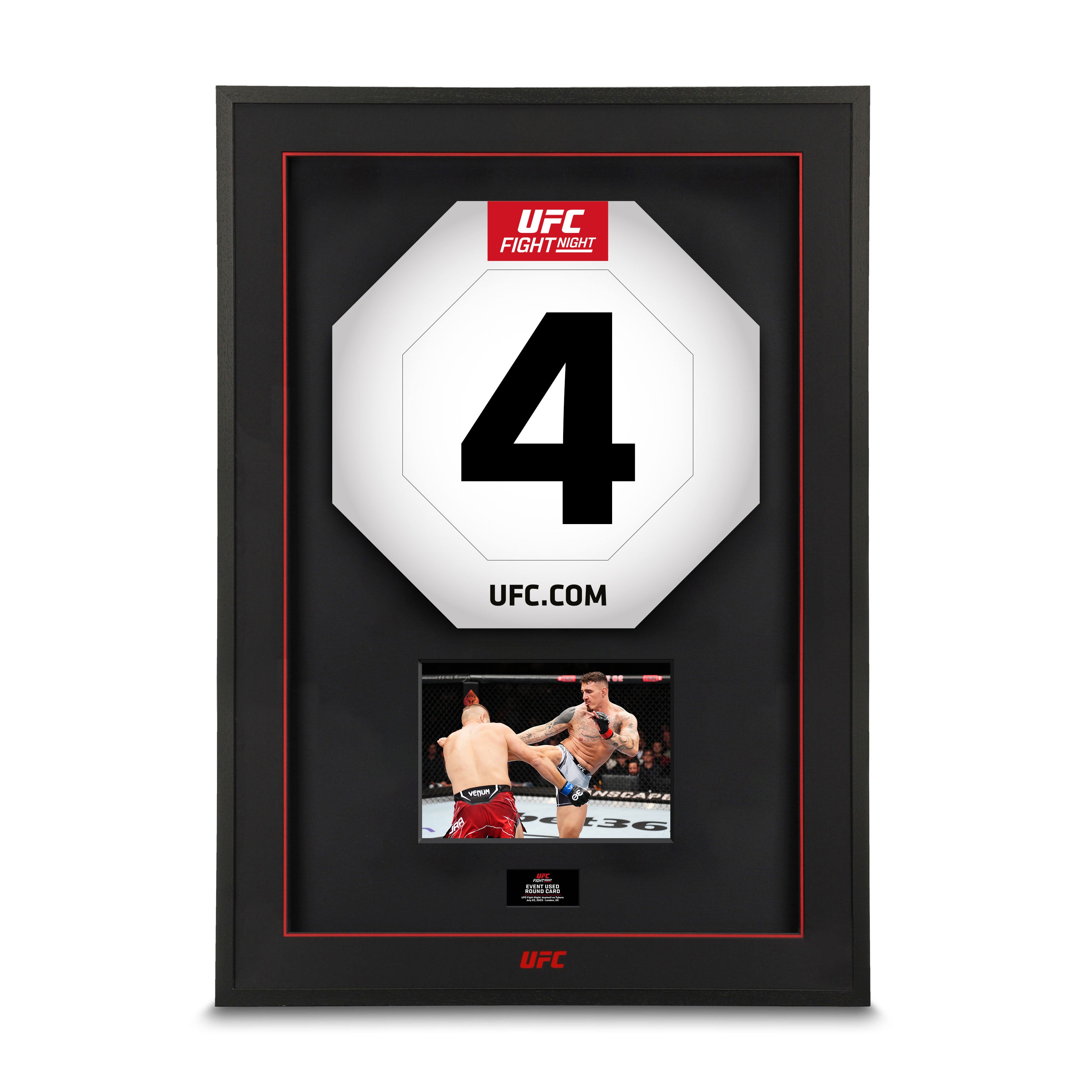 UFC Fight Night: Aspinall vs Tybura Round Cards 1-5