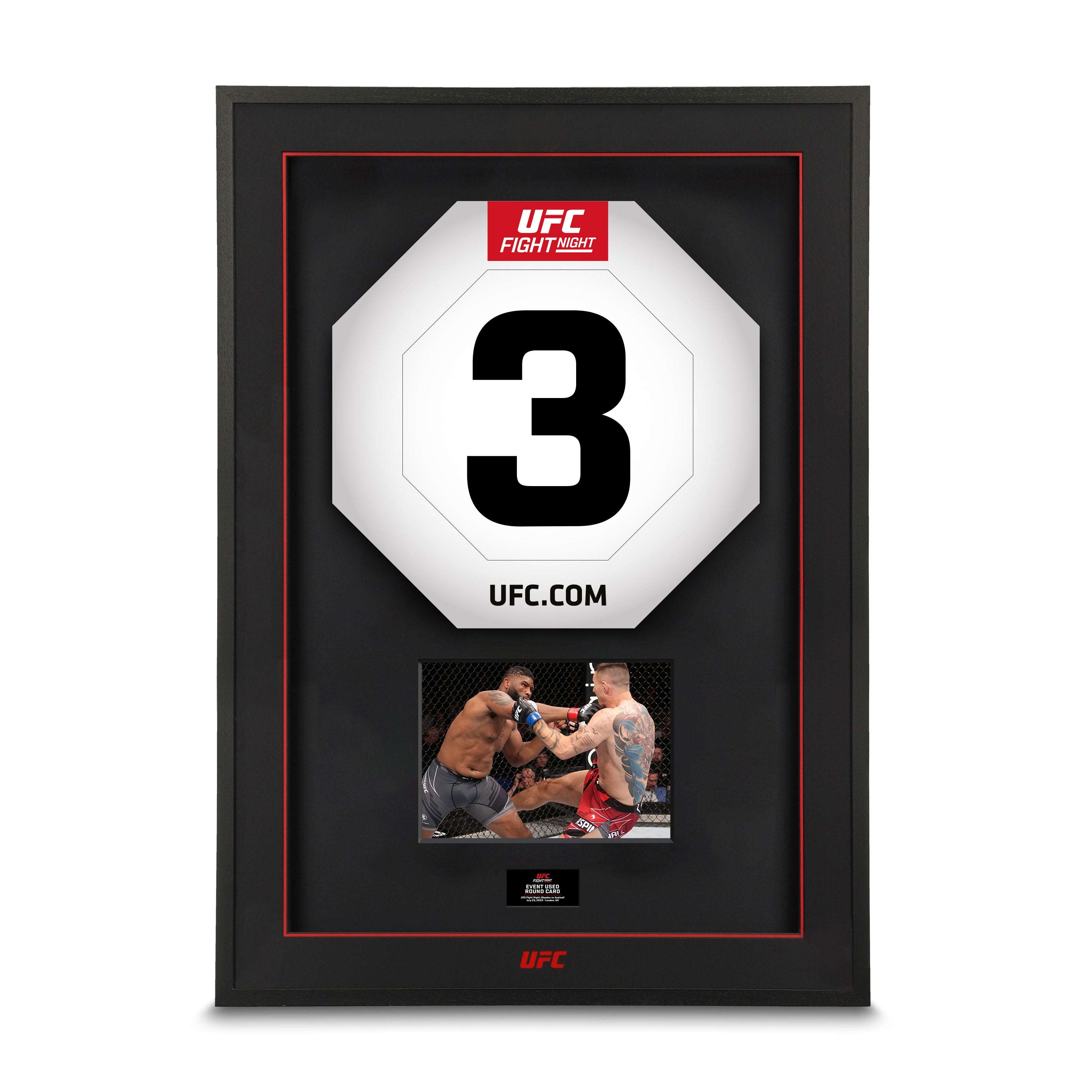 UFC Fight Night London: Blaydes vs Aspinall Round Cards