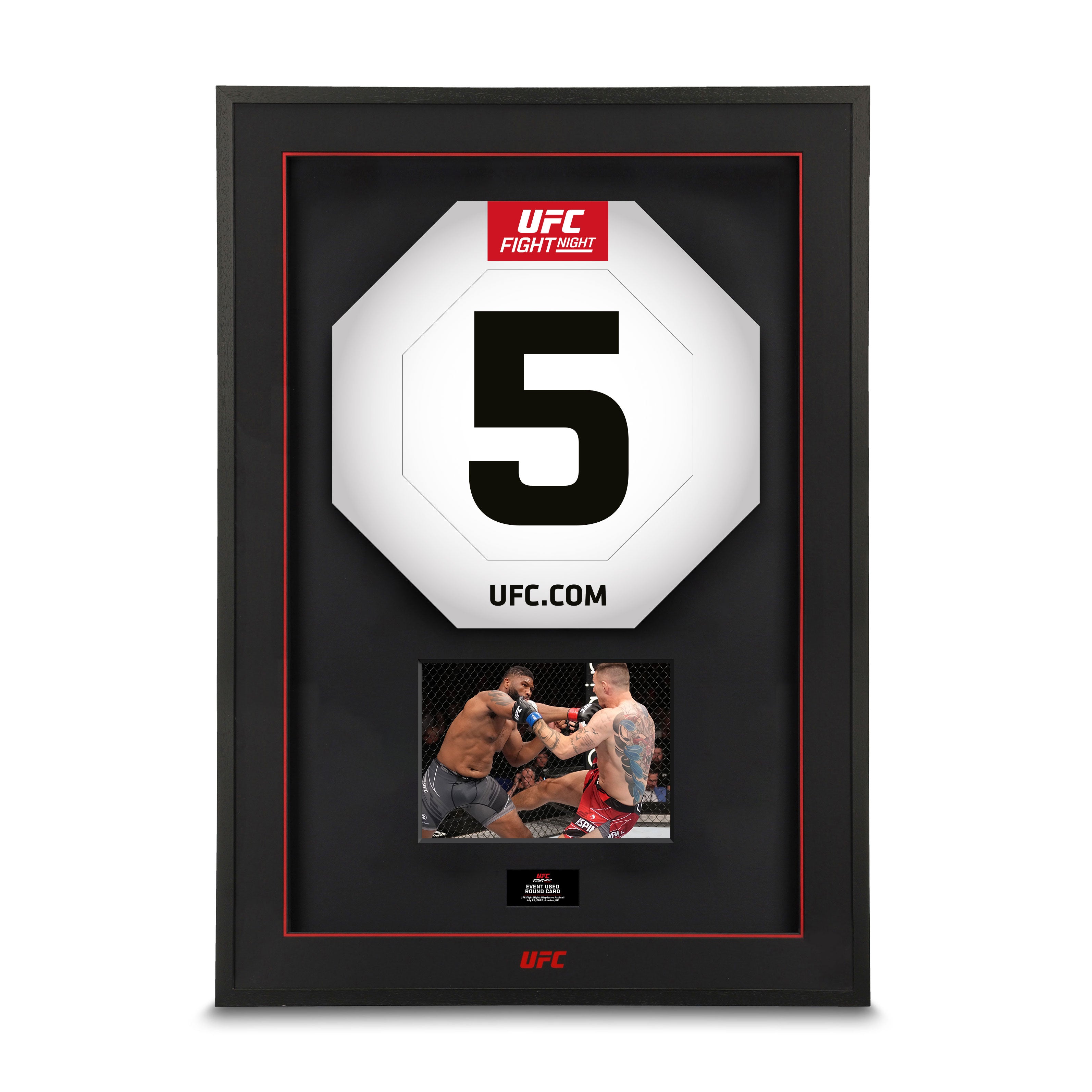 UFC Fight Night London: Blaydes vs Aspinall Round Cards