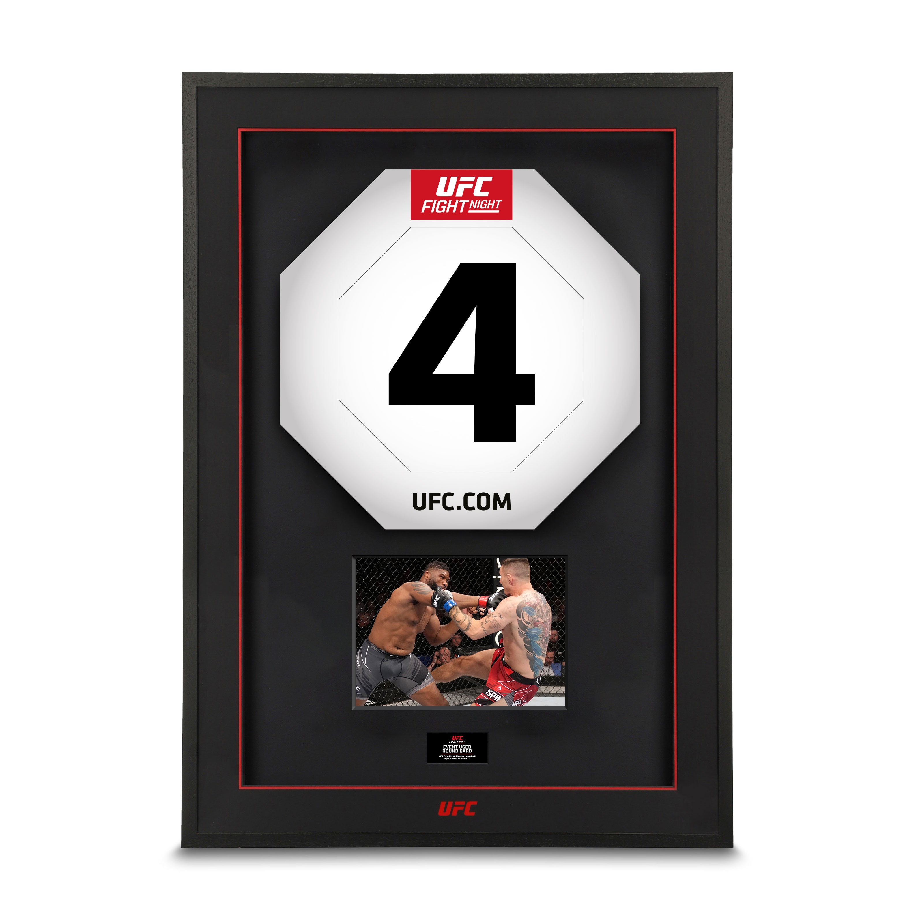 UFC Fight Night London: Blaydes vs Aspinall Round Cards