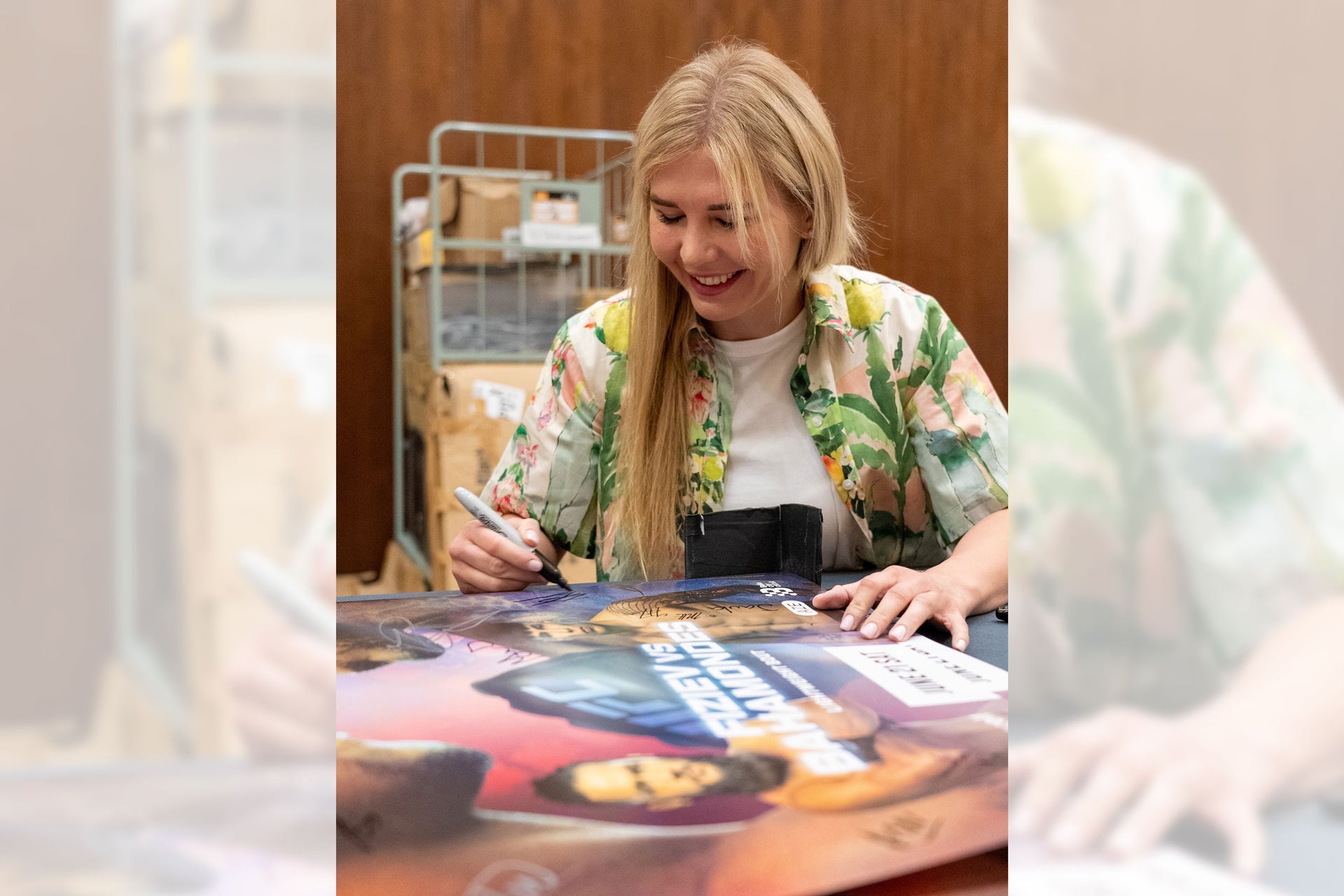 UFC Fight Night: Hill vs Rountree Jr Autographed Event Poster