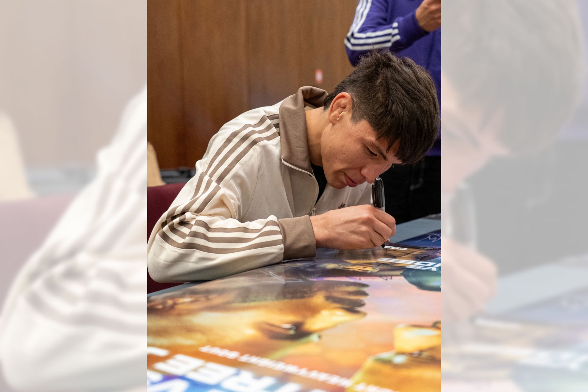 UFC Fight Night: Hill vs Rountree Jr Autographed Event Poster