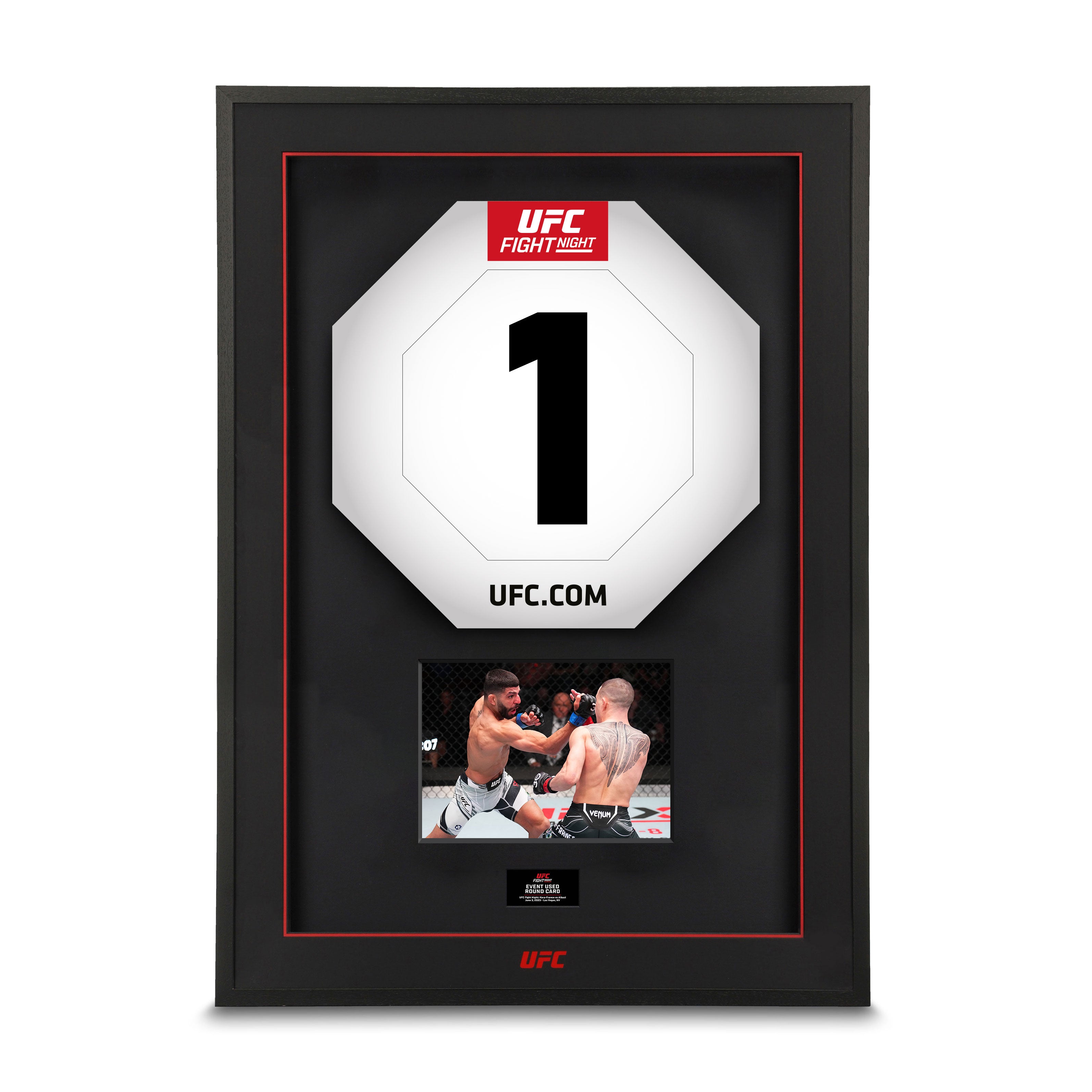 Kara-France vs Albazi - UFC Fight Night: Kara-France vs Albazi Round Cards