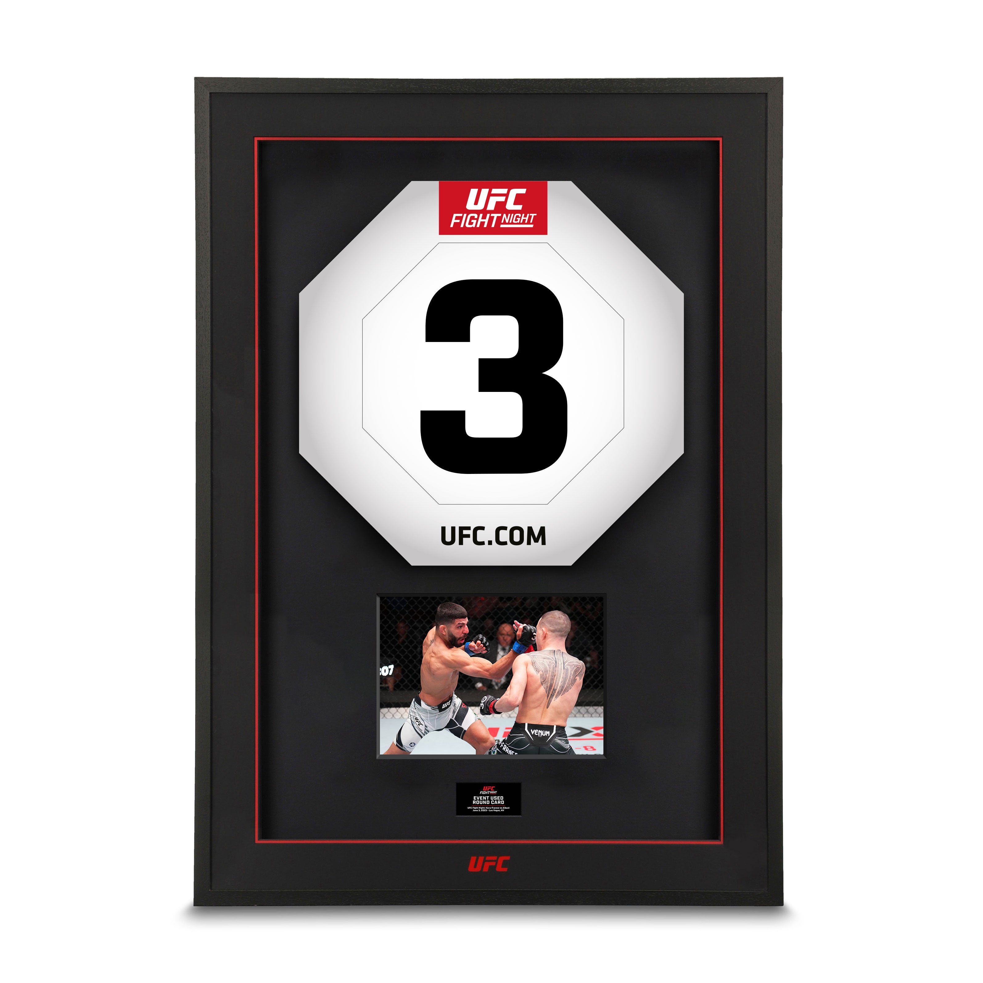 Kara-France vs Albazi - UFC Fight Night: Kara-France vs Albazi Round Cards