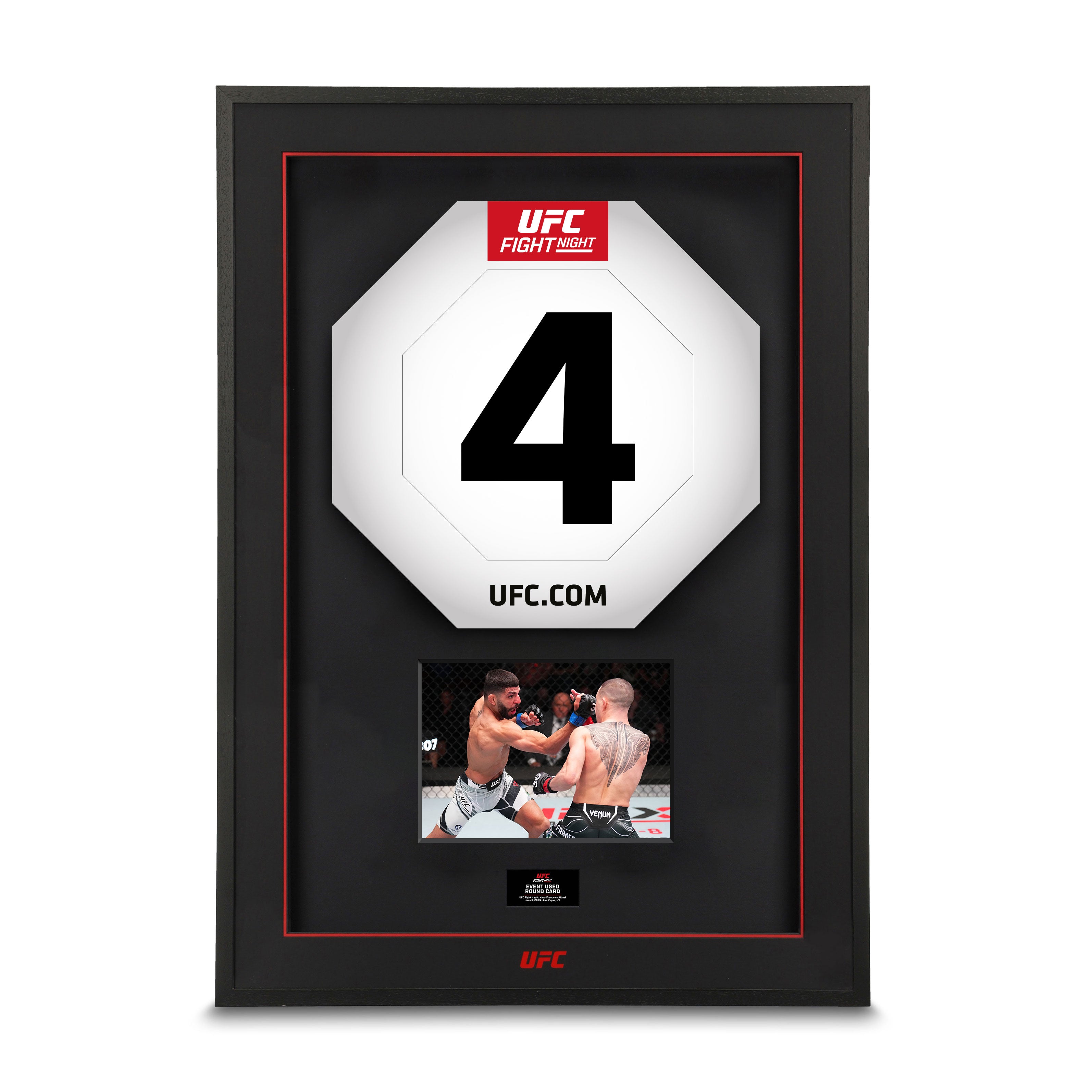 Kara-France vs Albazi - UFC Fight Night: Kara-France vs Albazi Round Cards